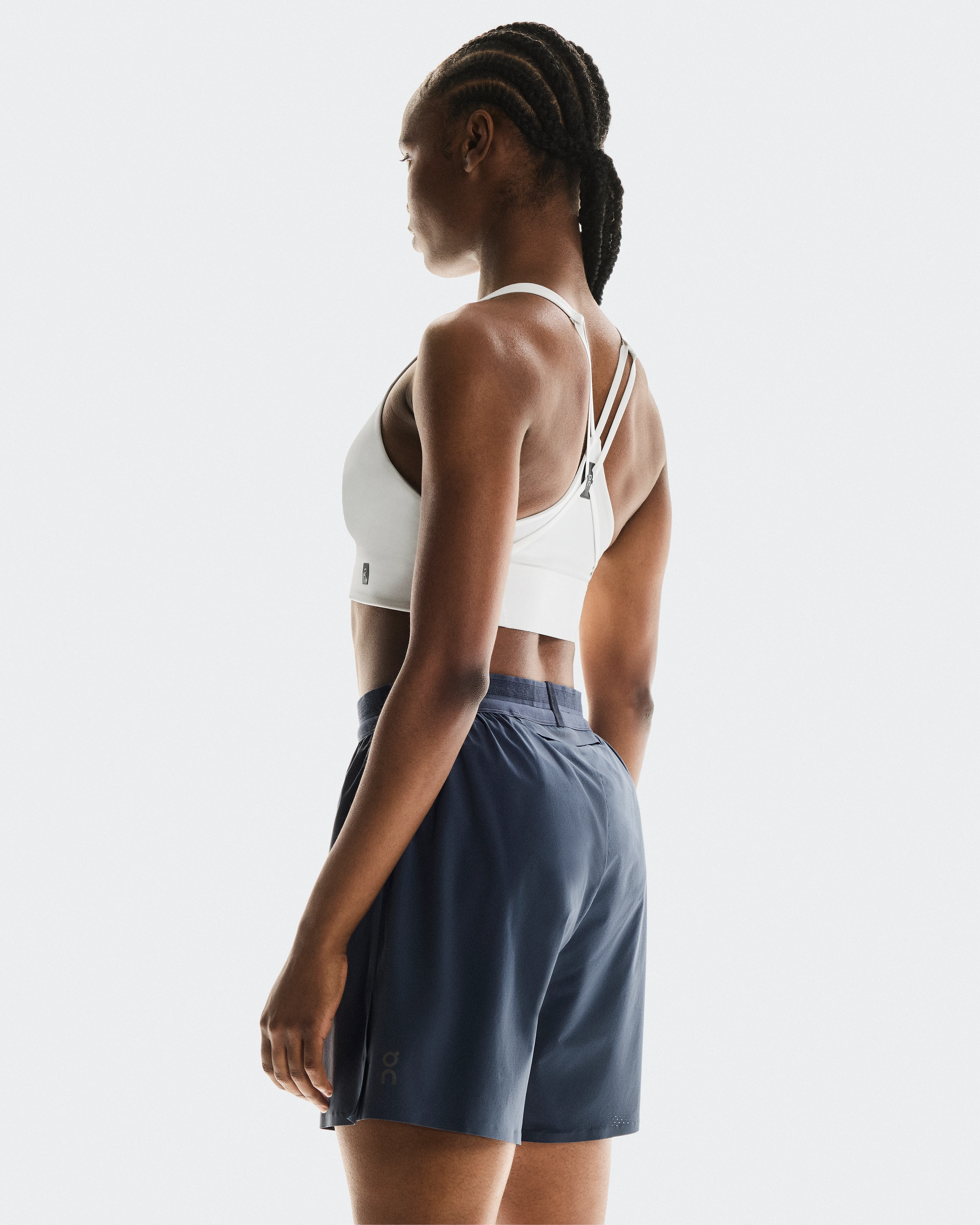 On 5" Performance Shorts Navy Women Shorts