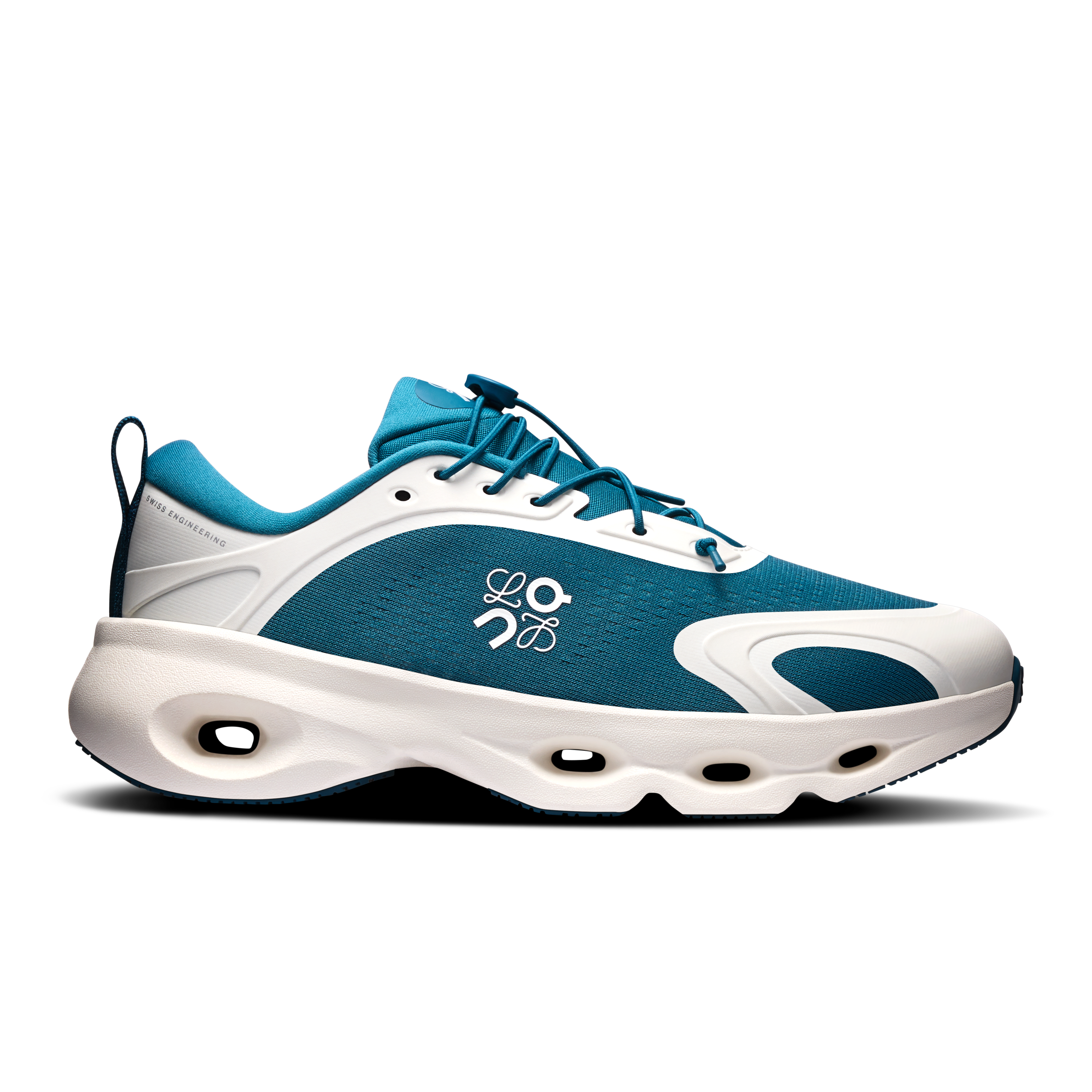 Cloudsolo LOEWE Lifestyle Shoe in Teal/Eggshell