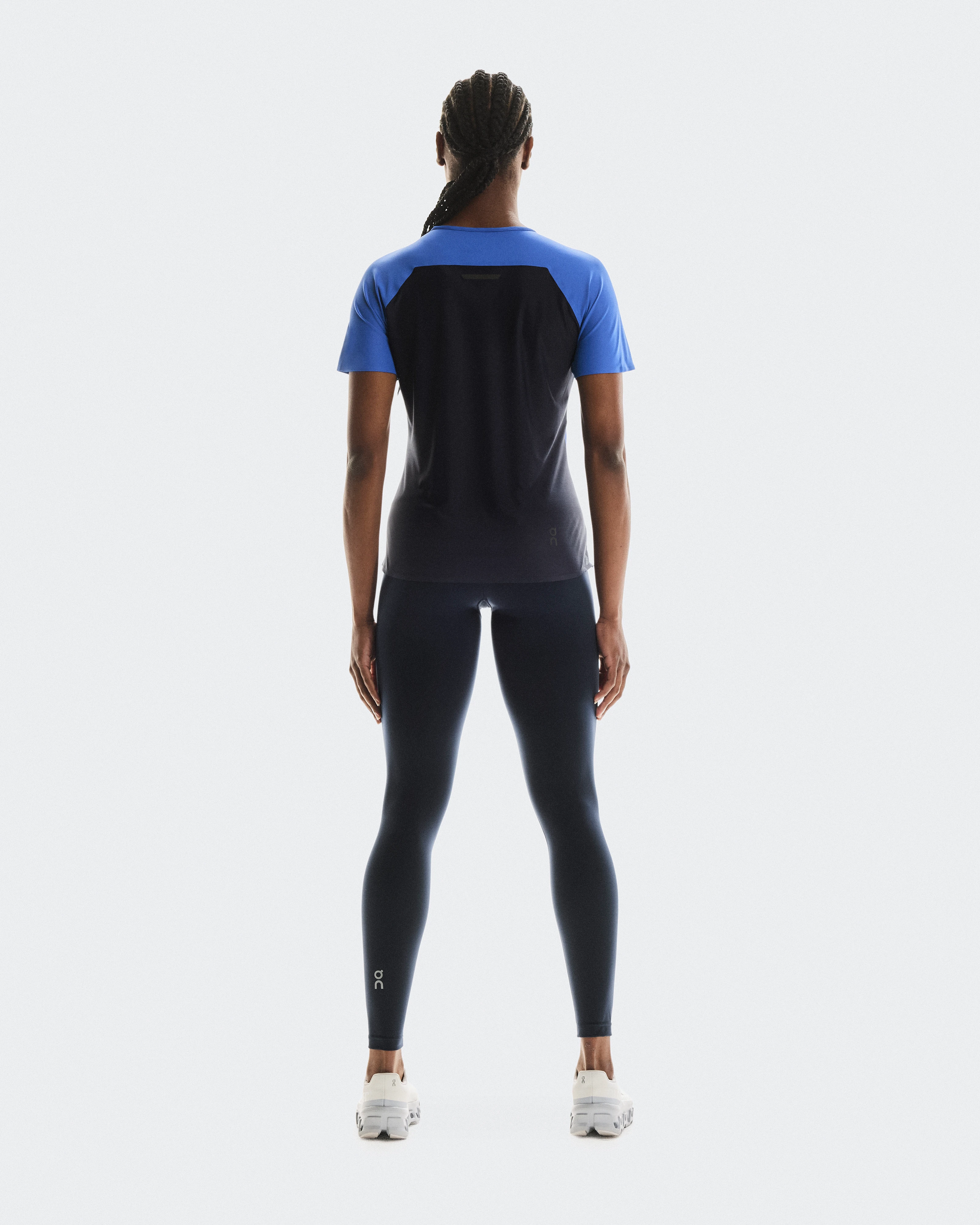 On Performance-T Zaffre & Navy Women Tops and t-shirts