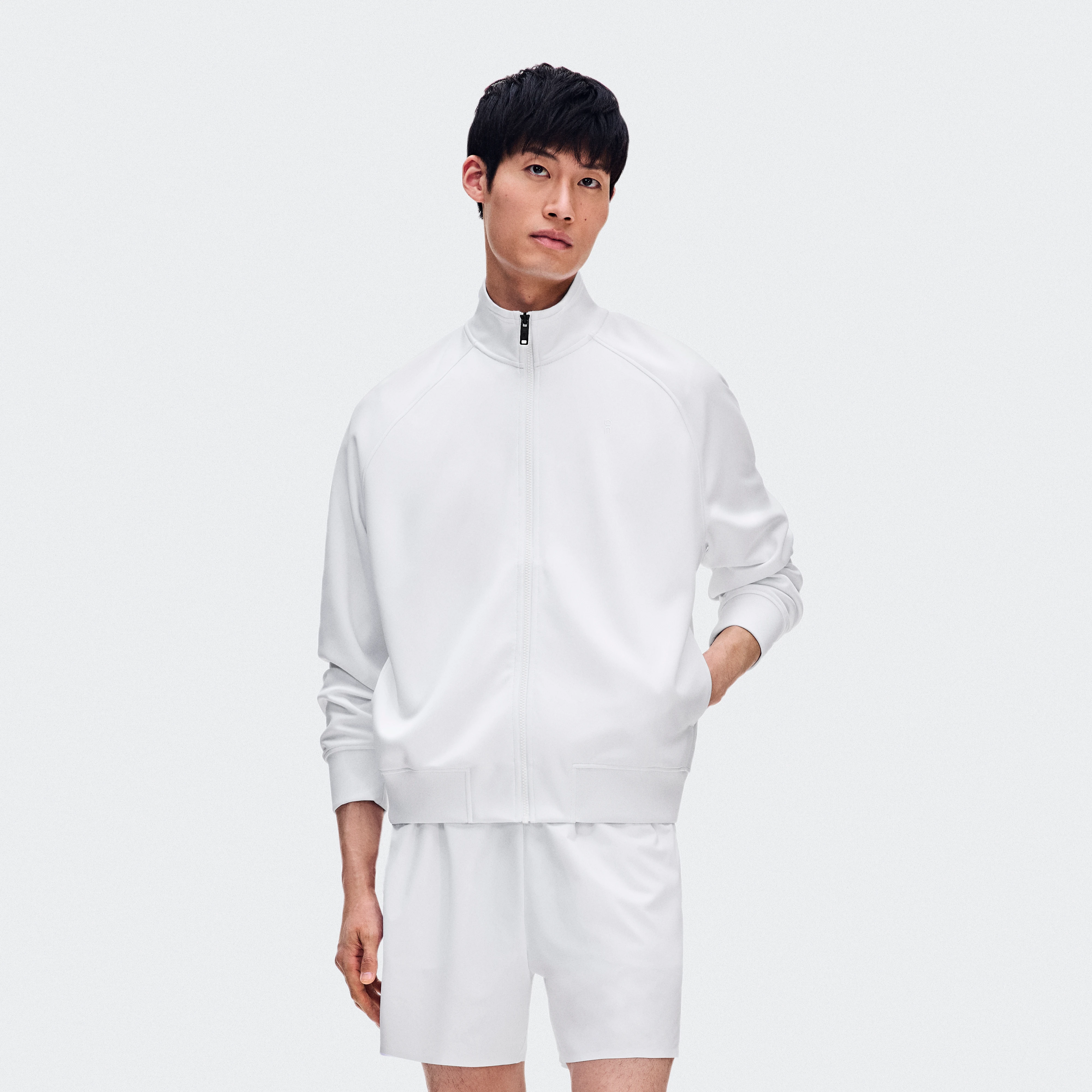 On Courtside Full Zip LDN White Men – Off-court, all-day wear