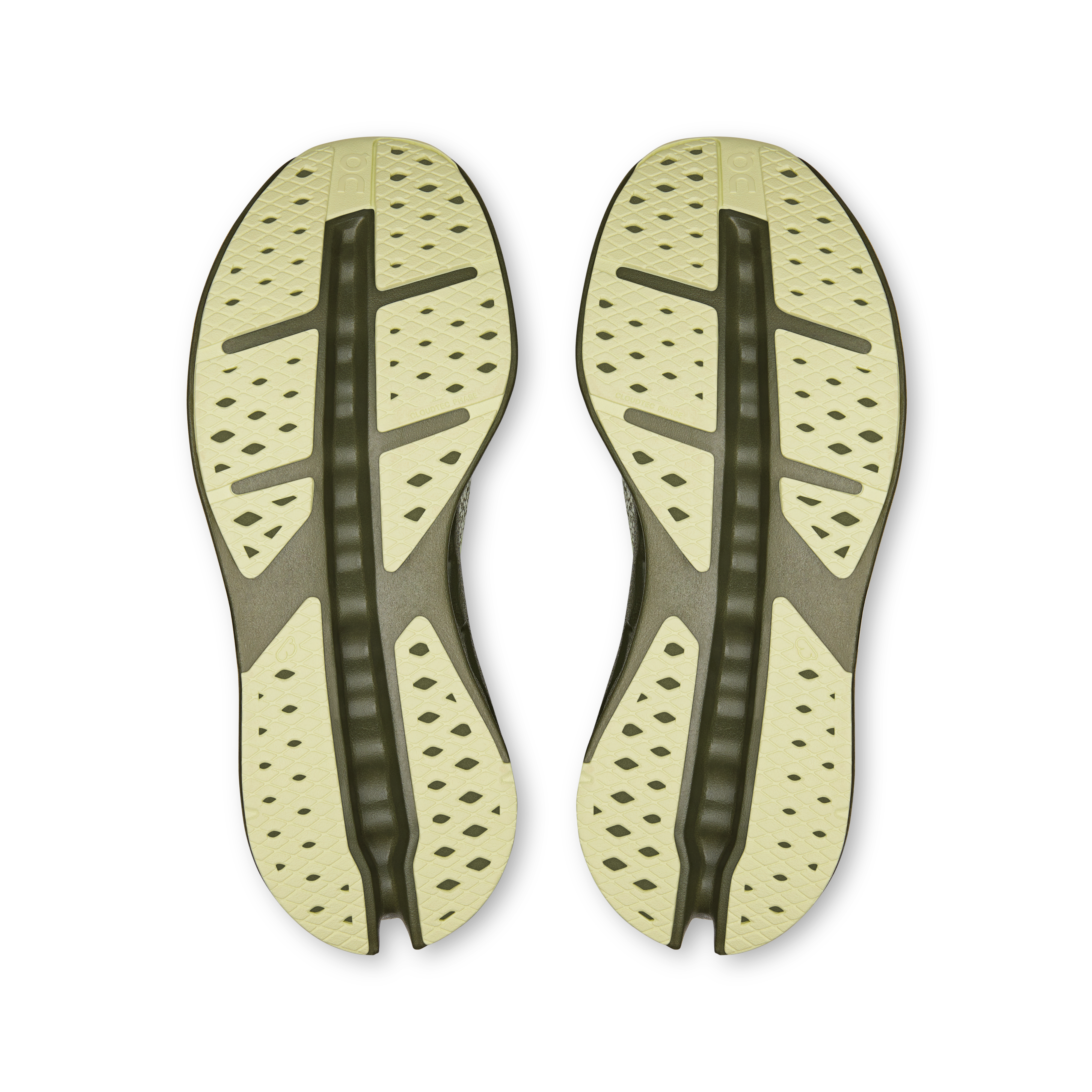On Cloudsurfer Max Wide Seedling & Olive Women Road running Shoes