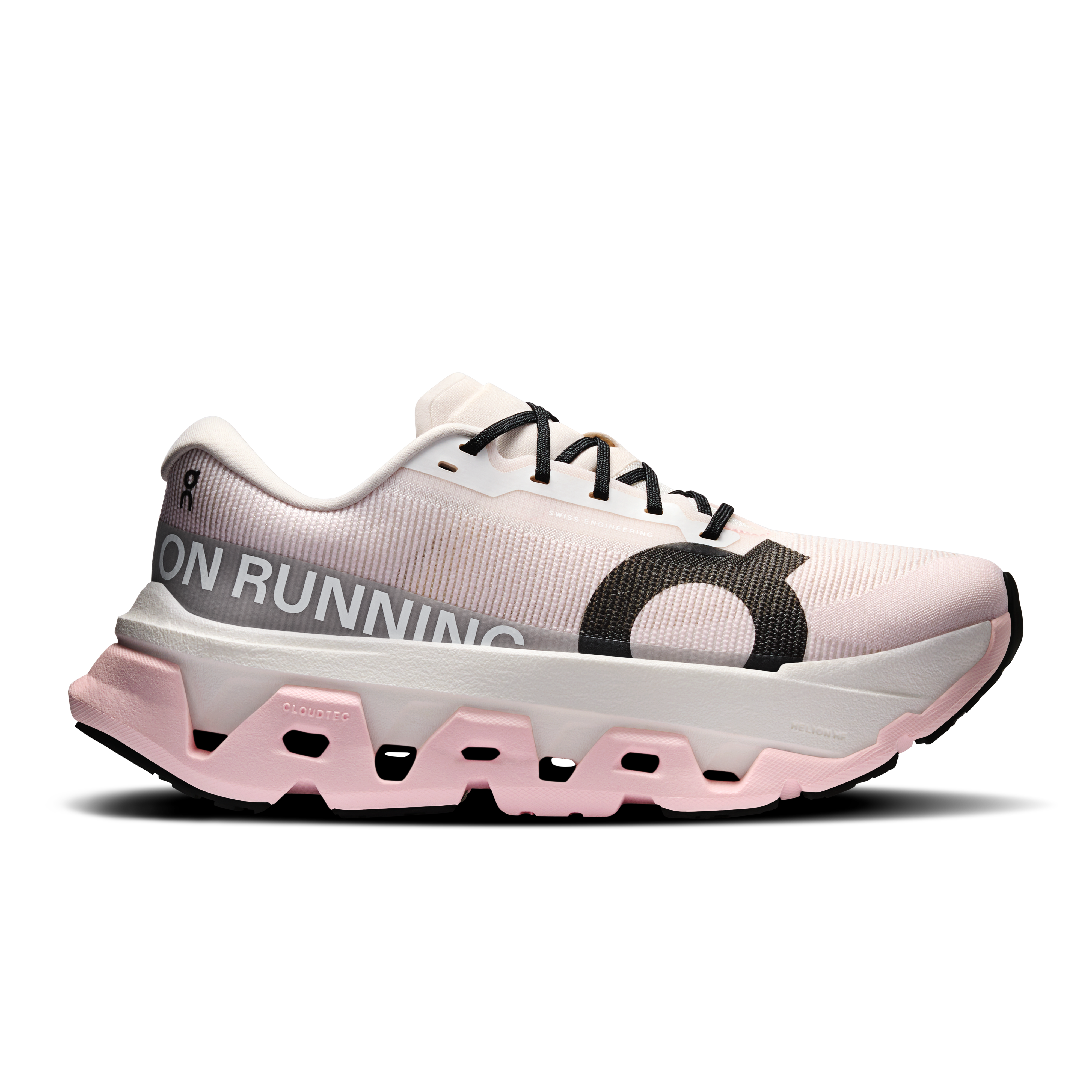 Cloudmonster 3 Hyper Road Running Shoe in Ivory/Peony