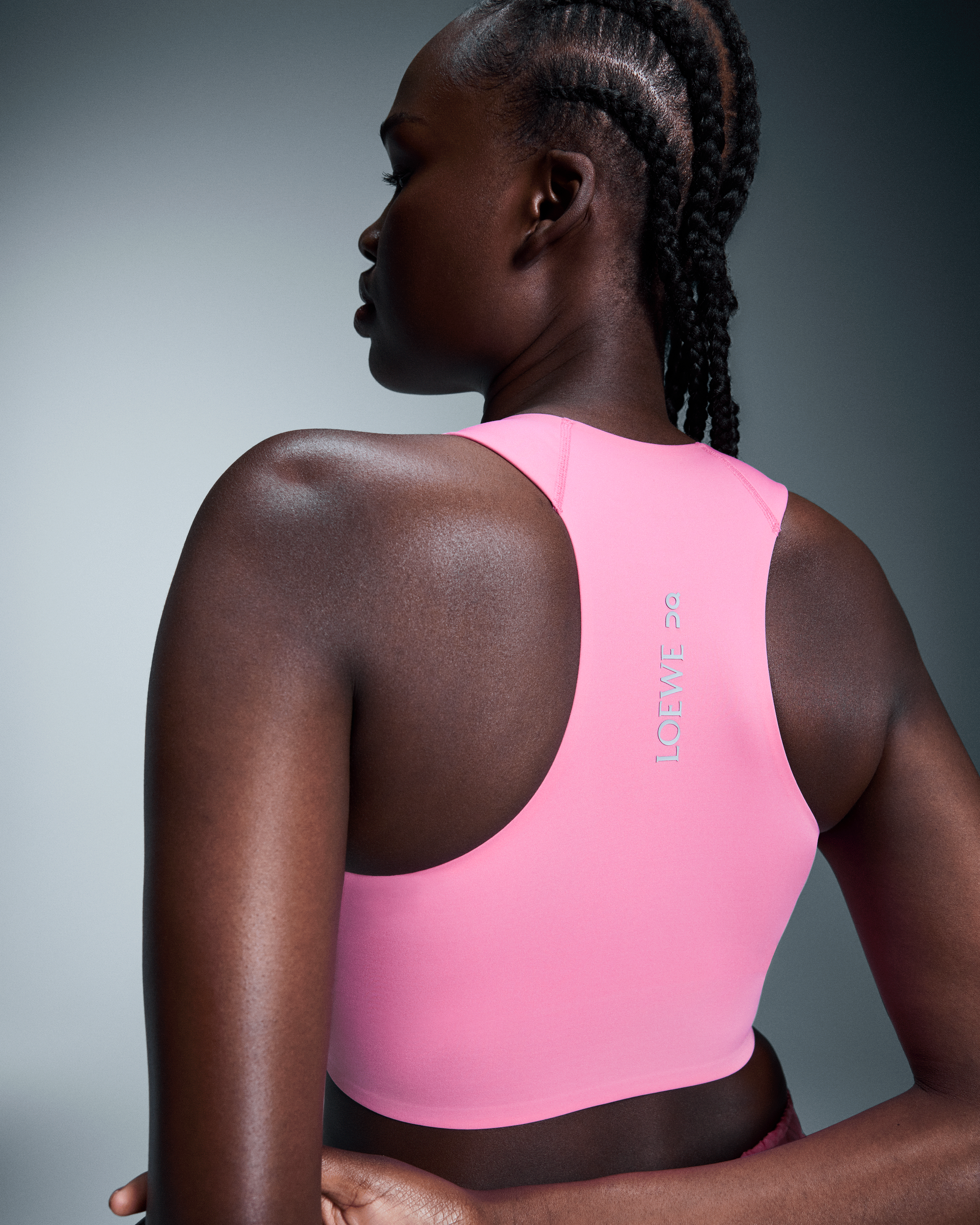 On Performance Top LOEWE Pink Women Tops and t-shirts