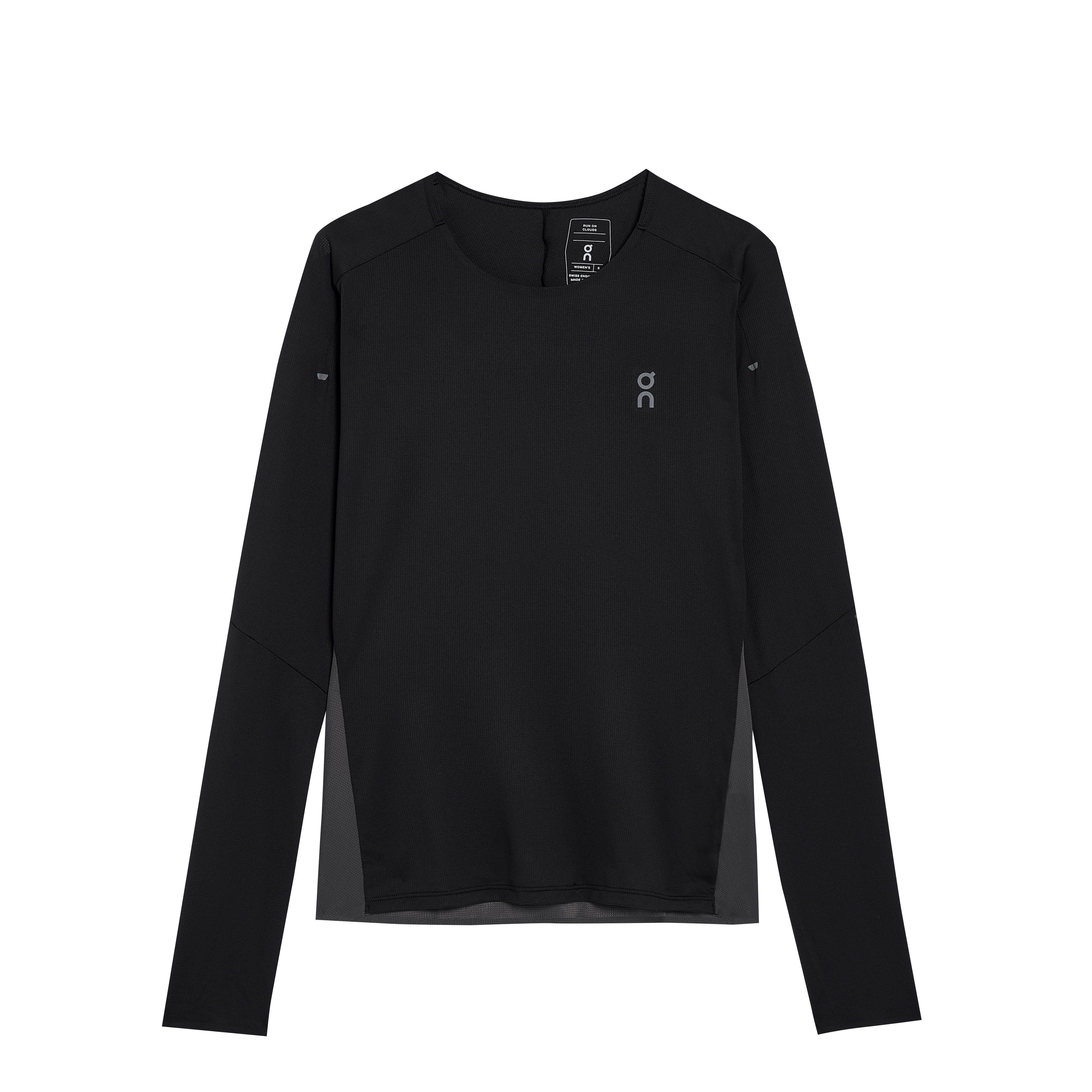 Performance Long-T Long-Sleeve Shirt in Black/Eclipse