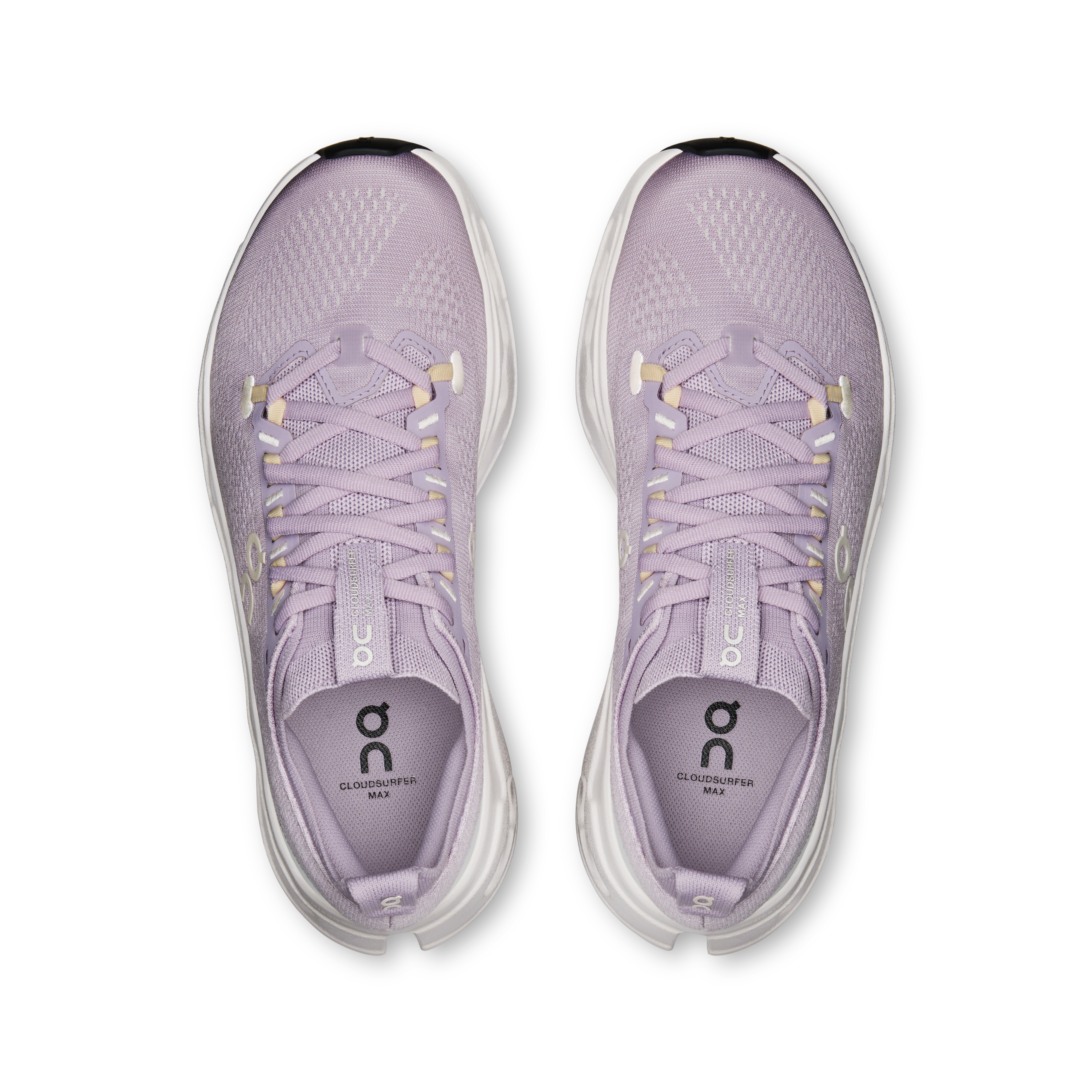 On Cloudsurfer Max Foxglove & Ivory Women Road running Shoes