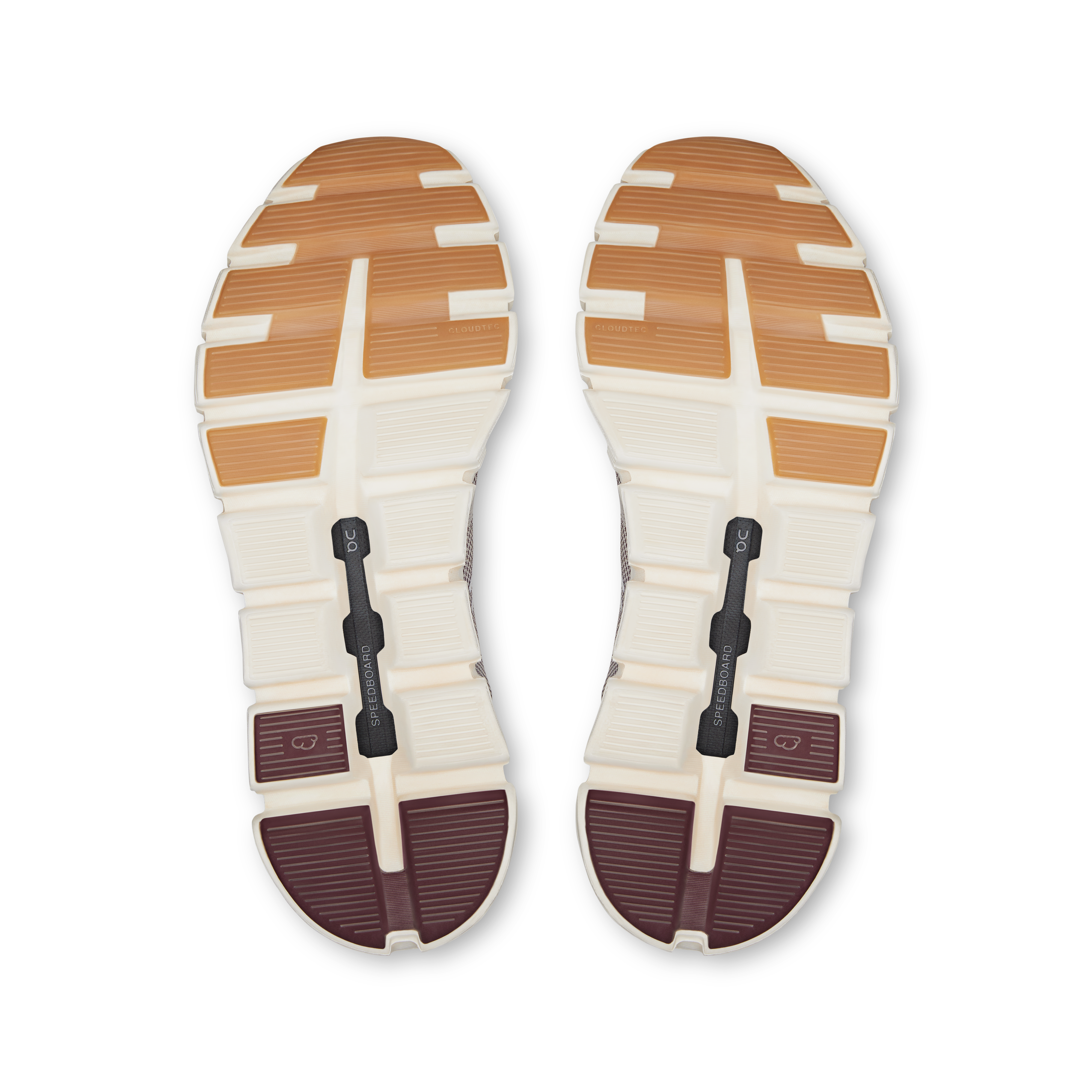 On Cloud 6 Versa Ice & Maroon Women Active life Shoes