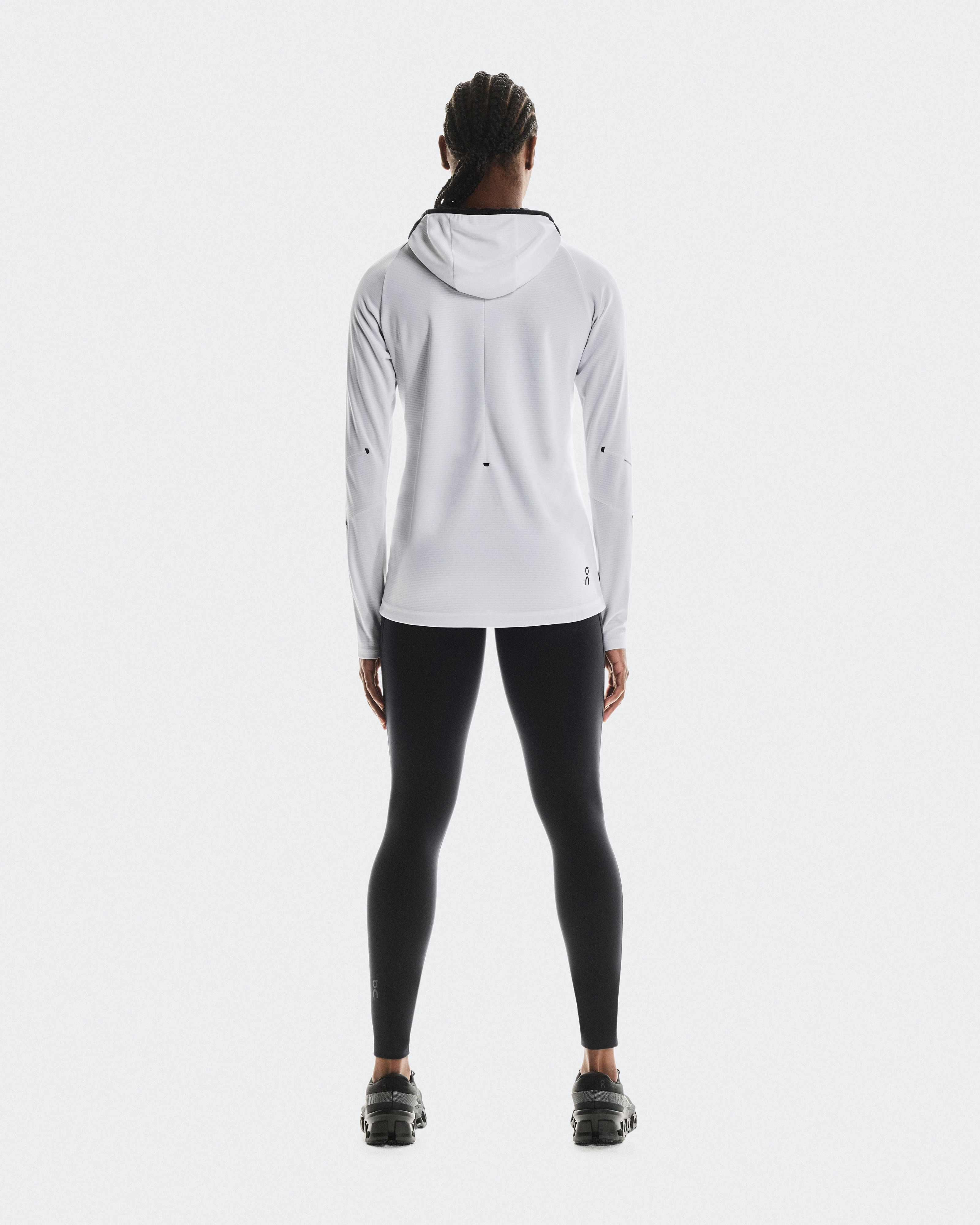 On Climate Zip Hoodie White Women Hoodies and sweatshirts