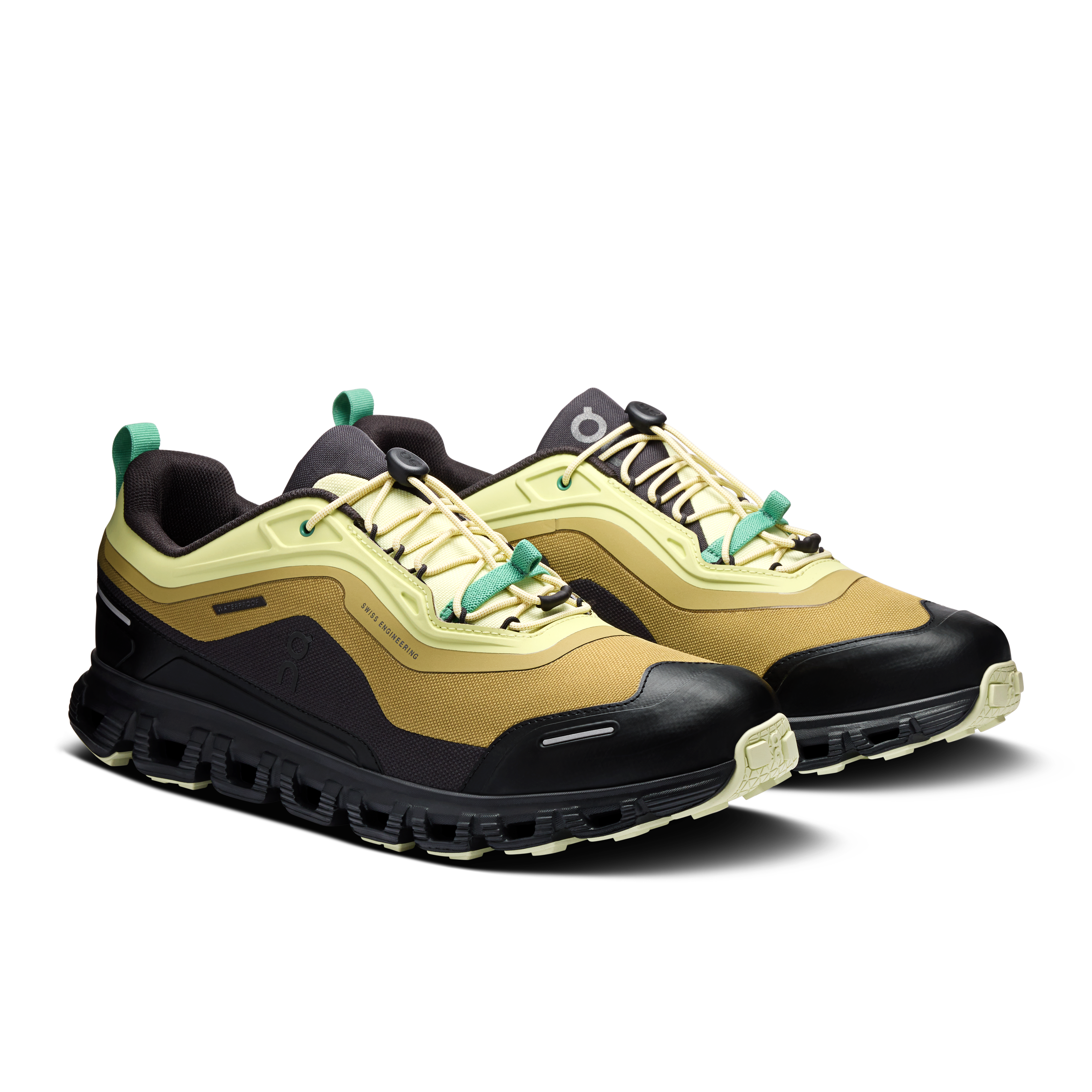 On Cloud 6 Geo Waterproof Limelight & Safari Men Active life Shoes