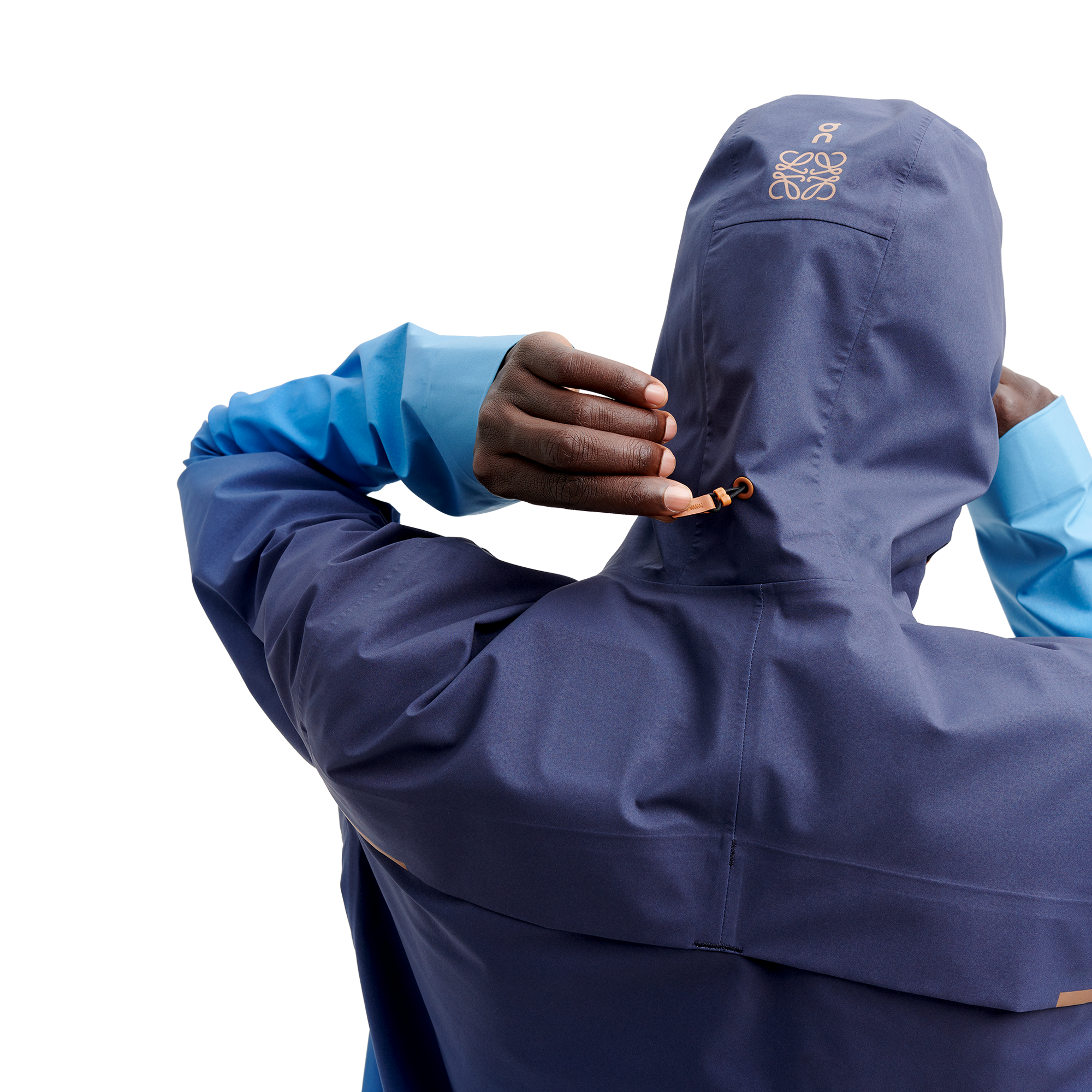 On Waterproof Anorak LOEWE Gradient Blue Men Jackets