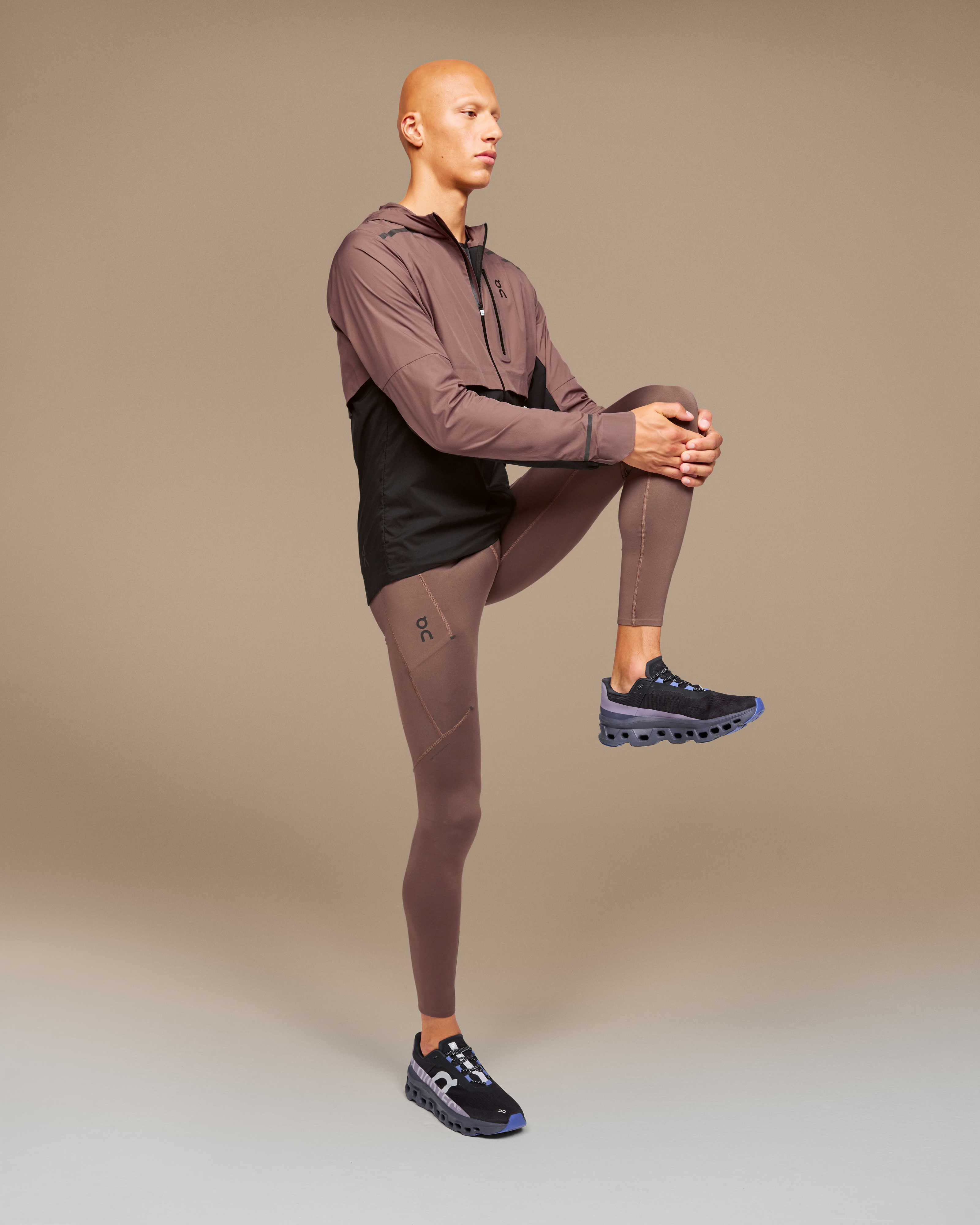 On Performance Winter Tights Grape Men Tights