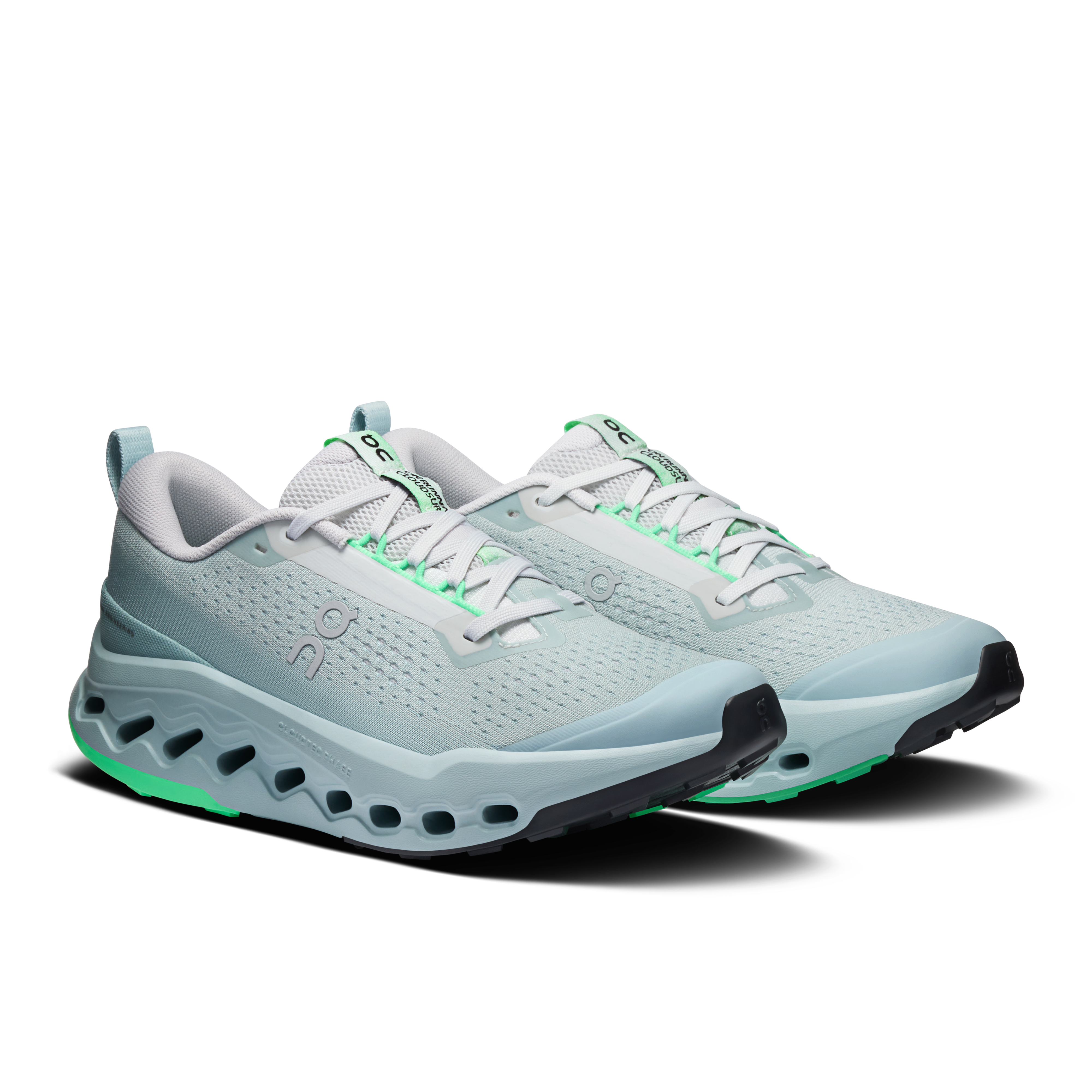 On Cloudsurfer Trail 2 Chalk & Gardenia Women Trail running Shoes
