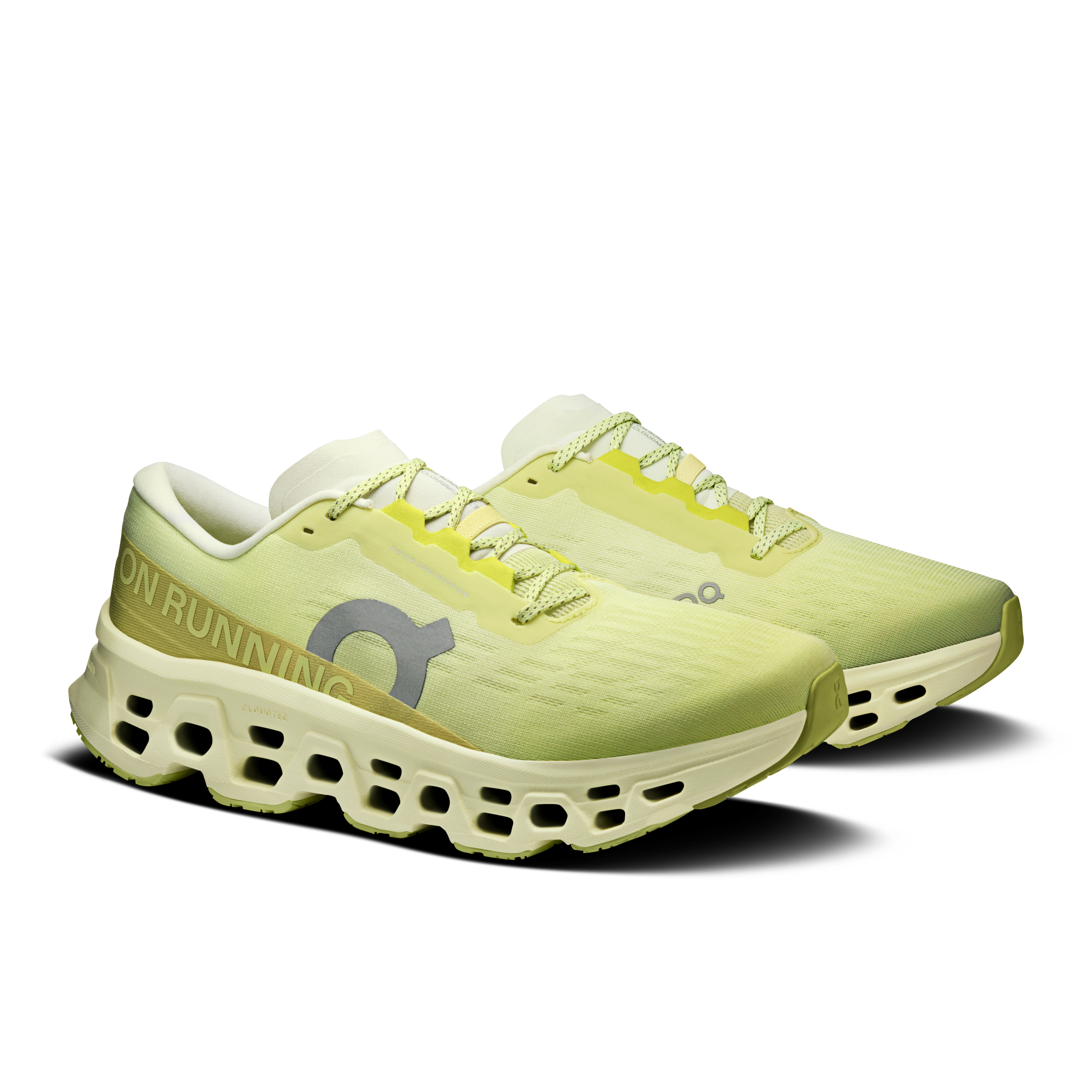On Cloudmonster 3 Limelight & Seedling Men Road running Shoes