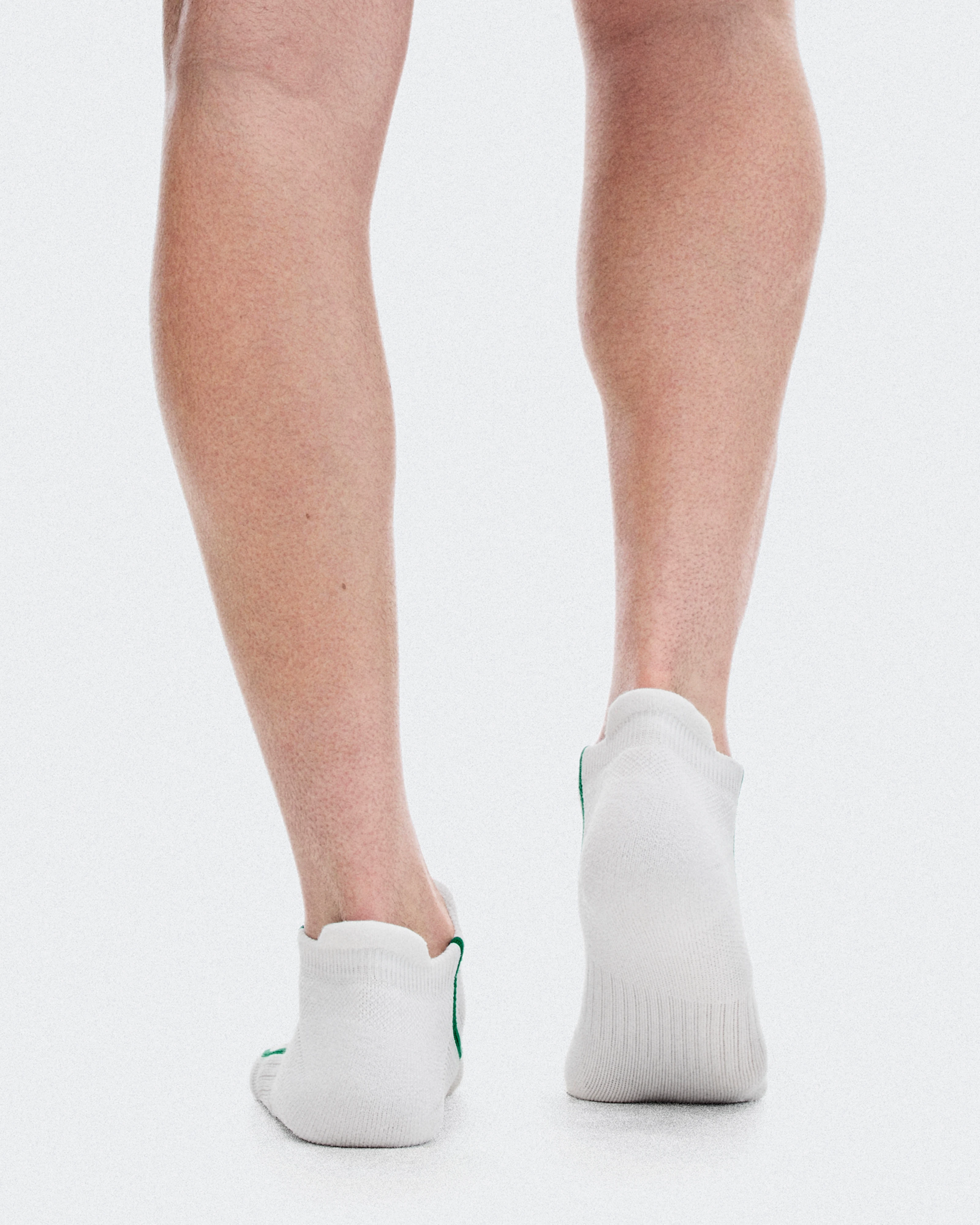 On Court Sock Low White & Neem Unisex Socks