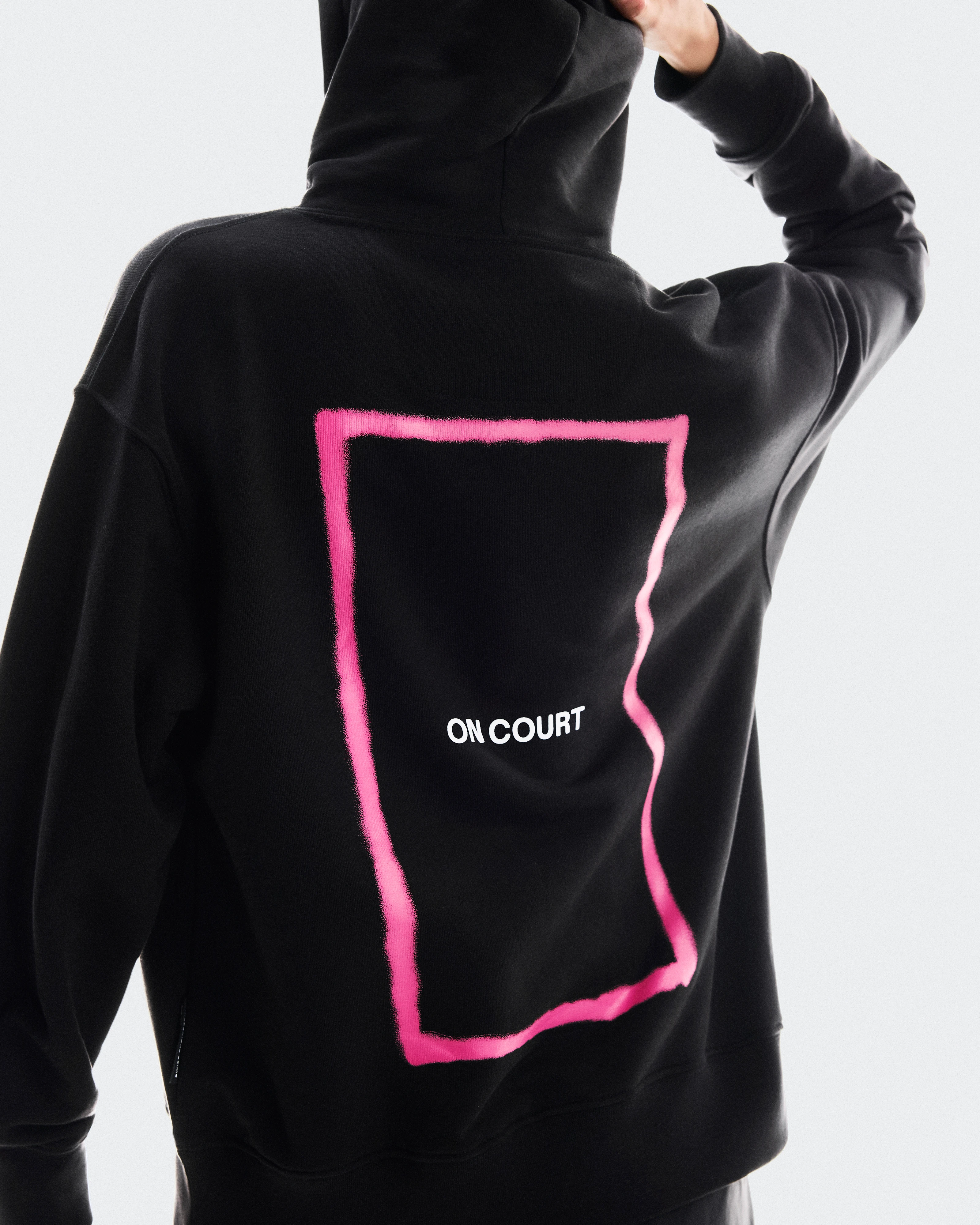On Club Hoodie Tennis Black Women Hoodies and sweatshirts