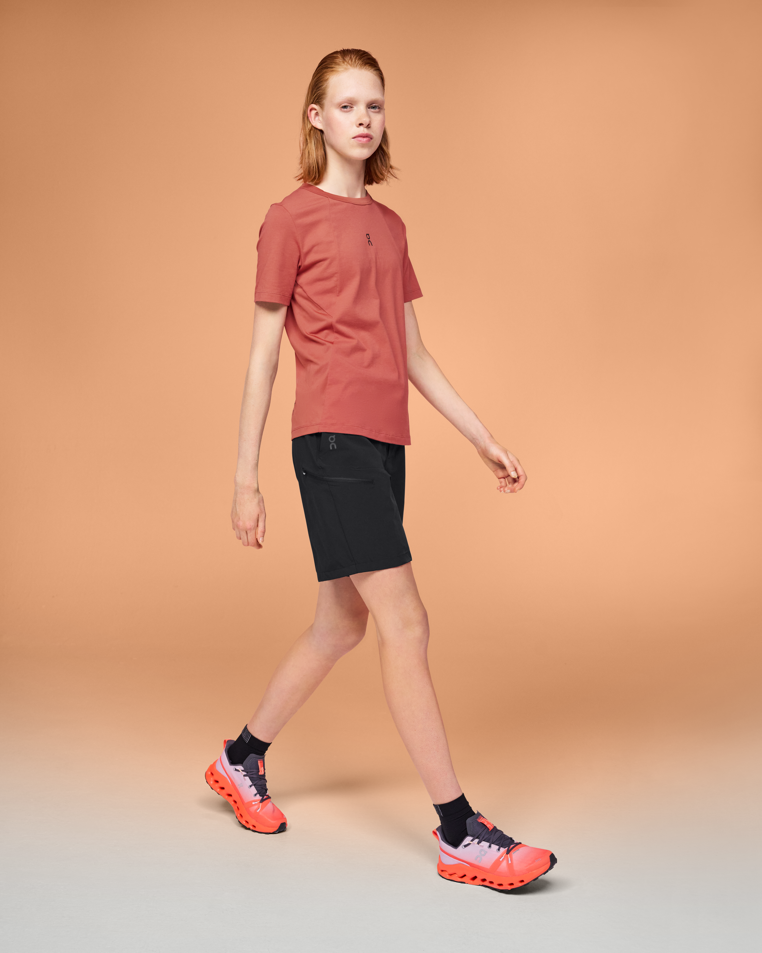 On Trek Short Black Women Shorts