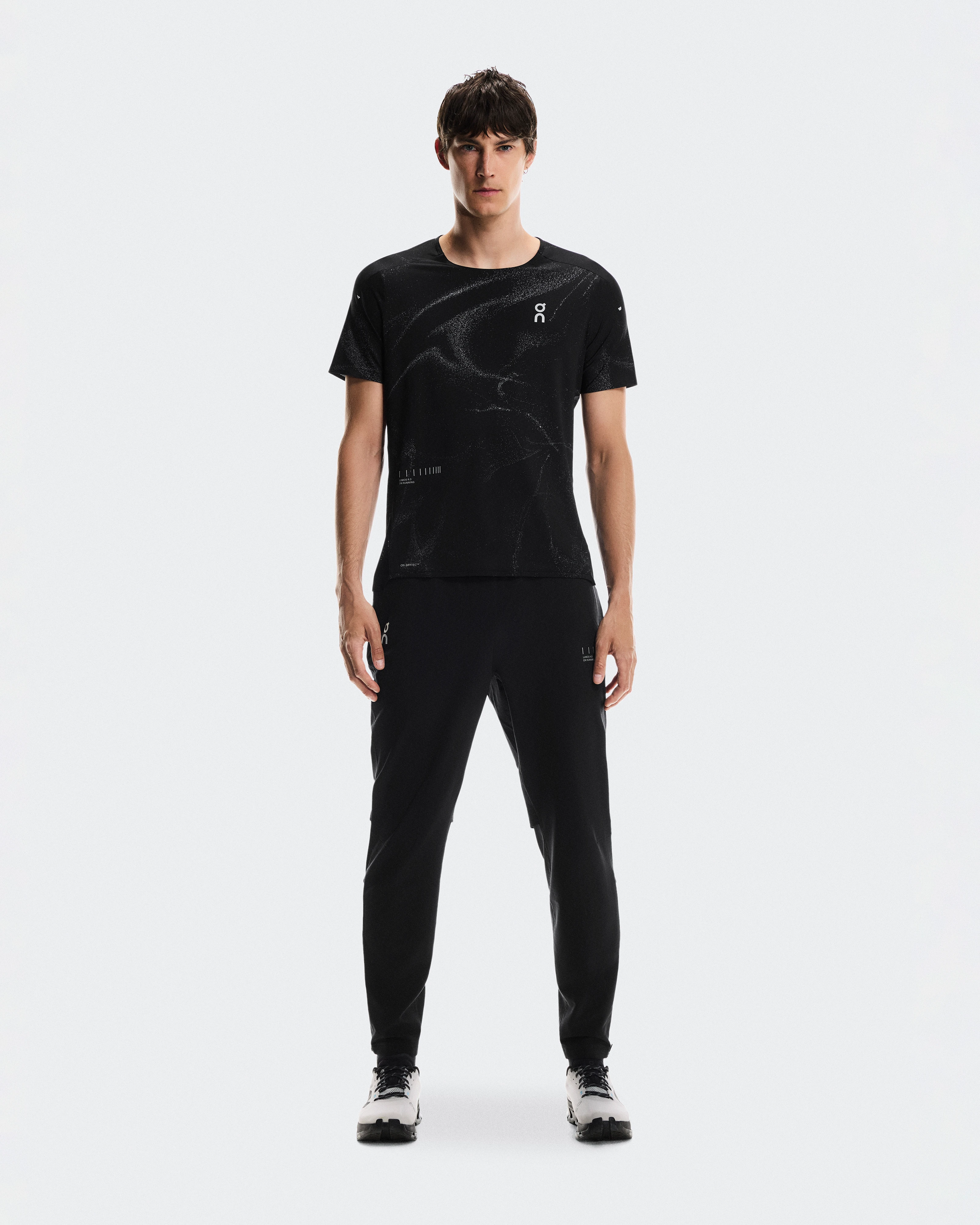 On Performance-T Lumos Black Men Tops and t-shirts