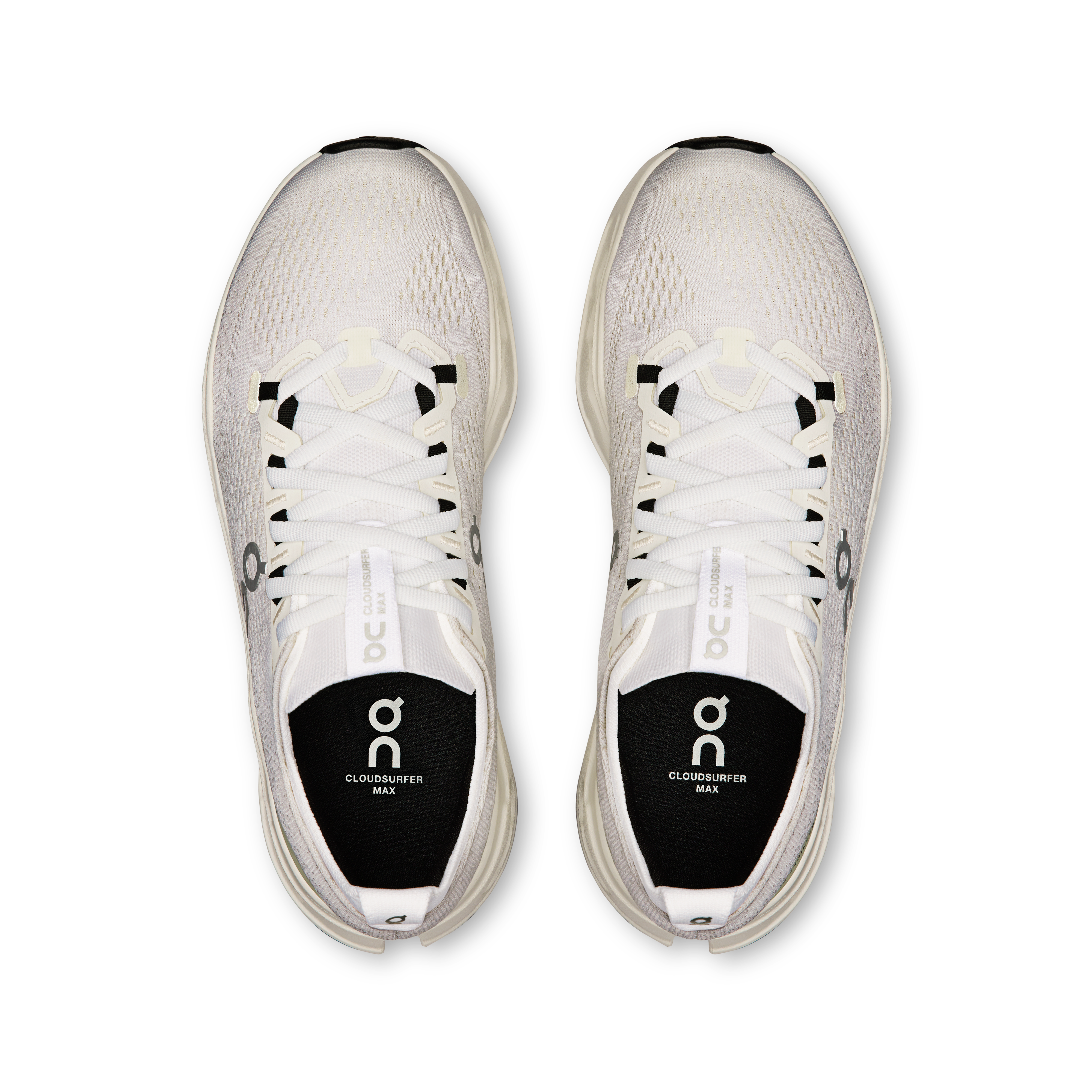On Cloudsurfer Max Wide White & White Women Road running Shoes