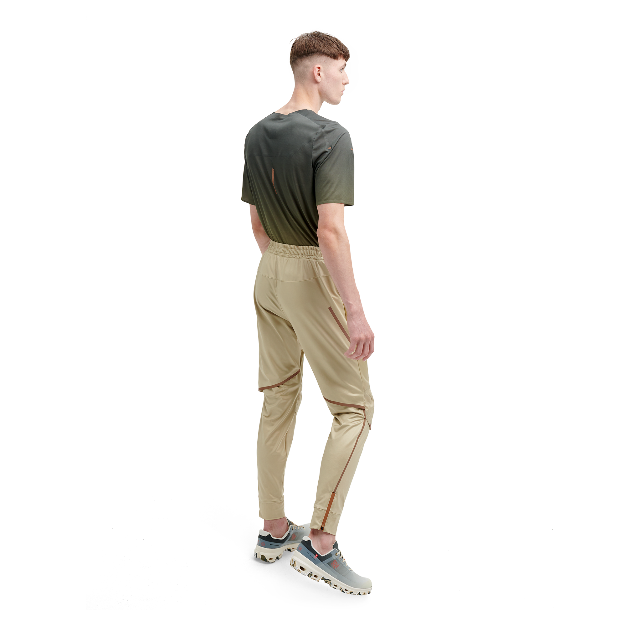 On Running Pants LOEWE Gradient Khaki Men Pants
