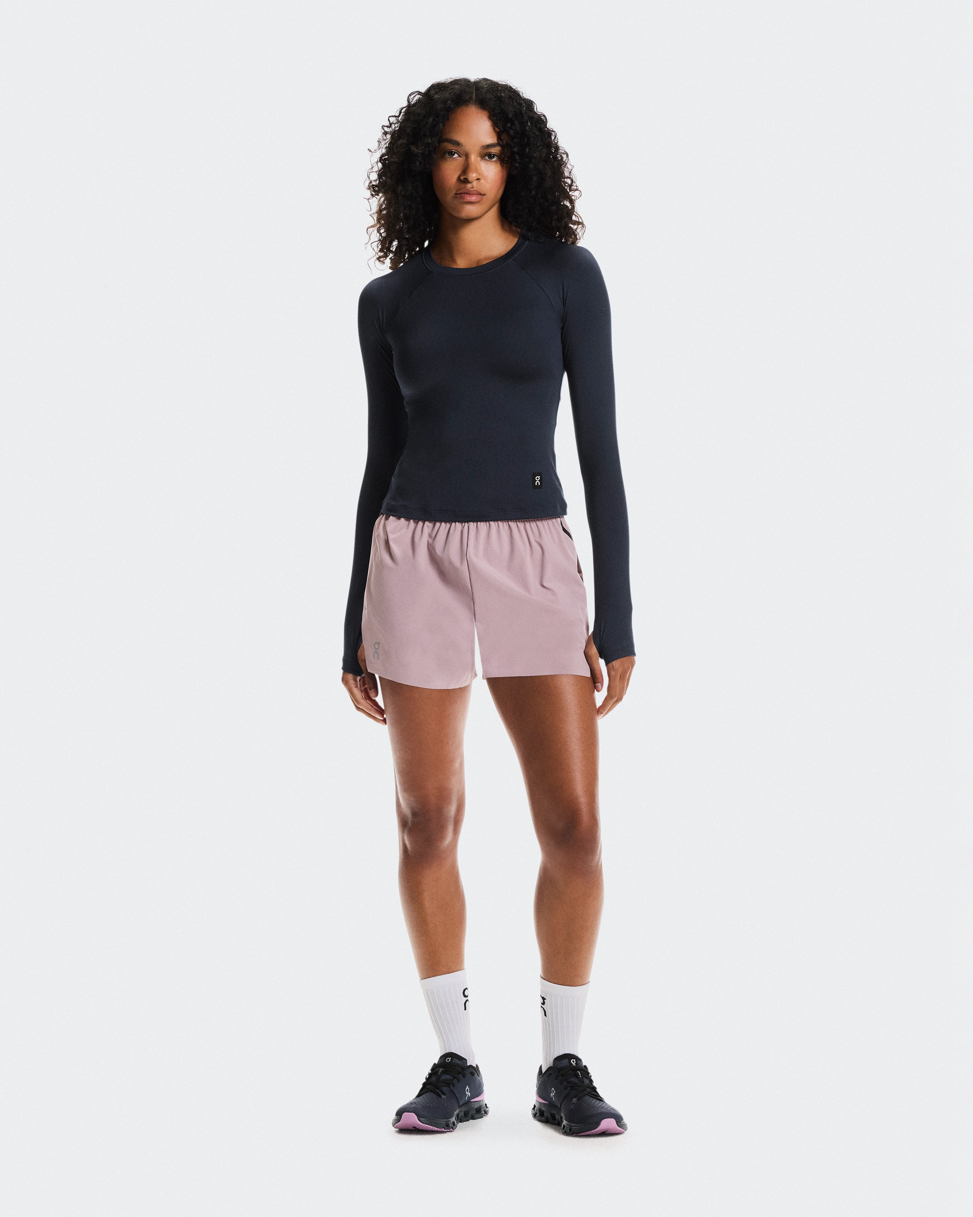 On Studio Long-T Navy Women Tops and t-shirts