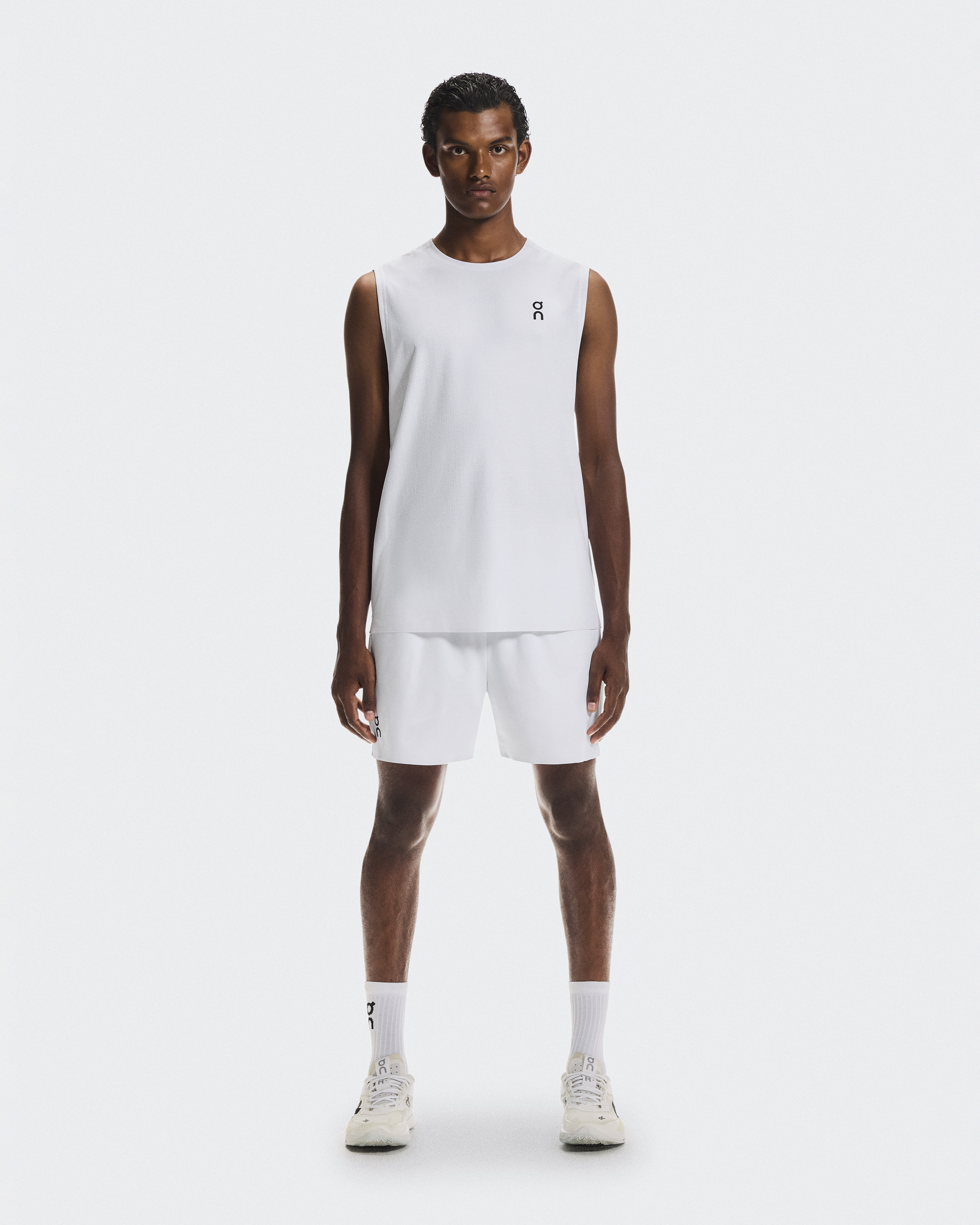 Court Tank Top in White