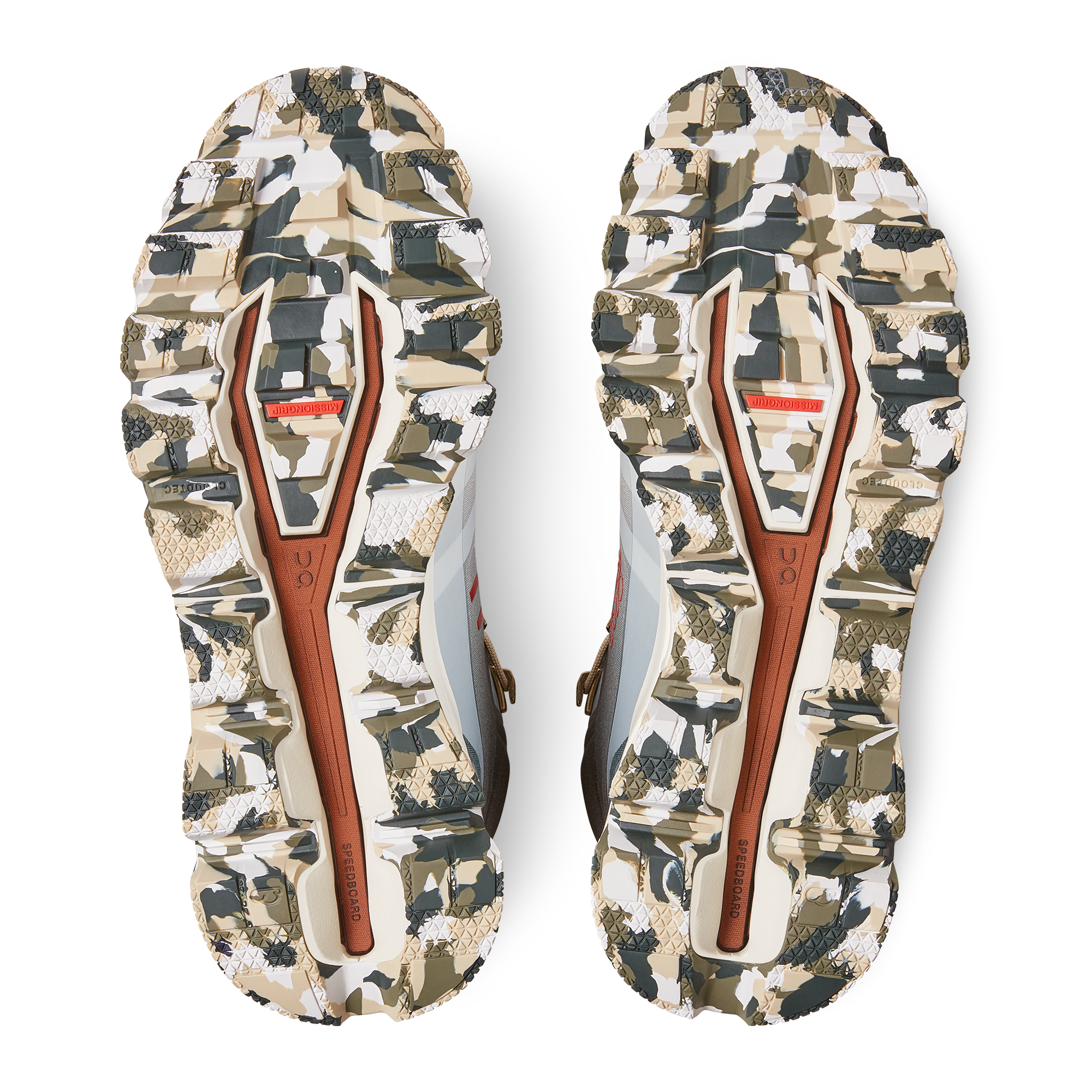 On Cloudrock LOEWE Gradient Khaki Men Hiking Shoes