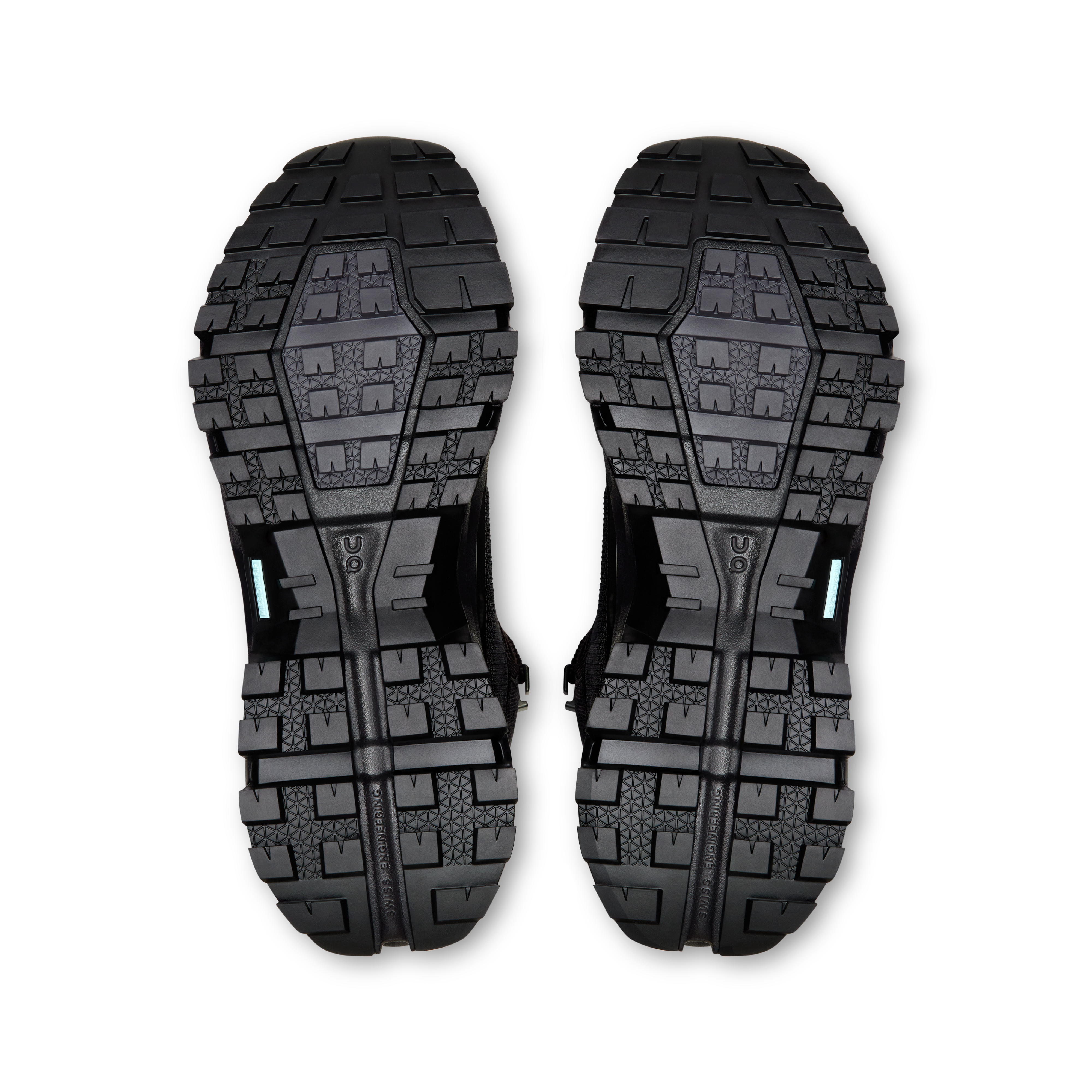 On Cloudrock Mid Waterproof Black & Black Women Hiking Shoes