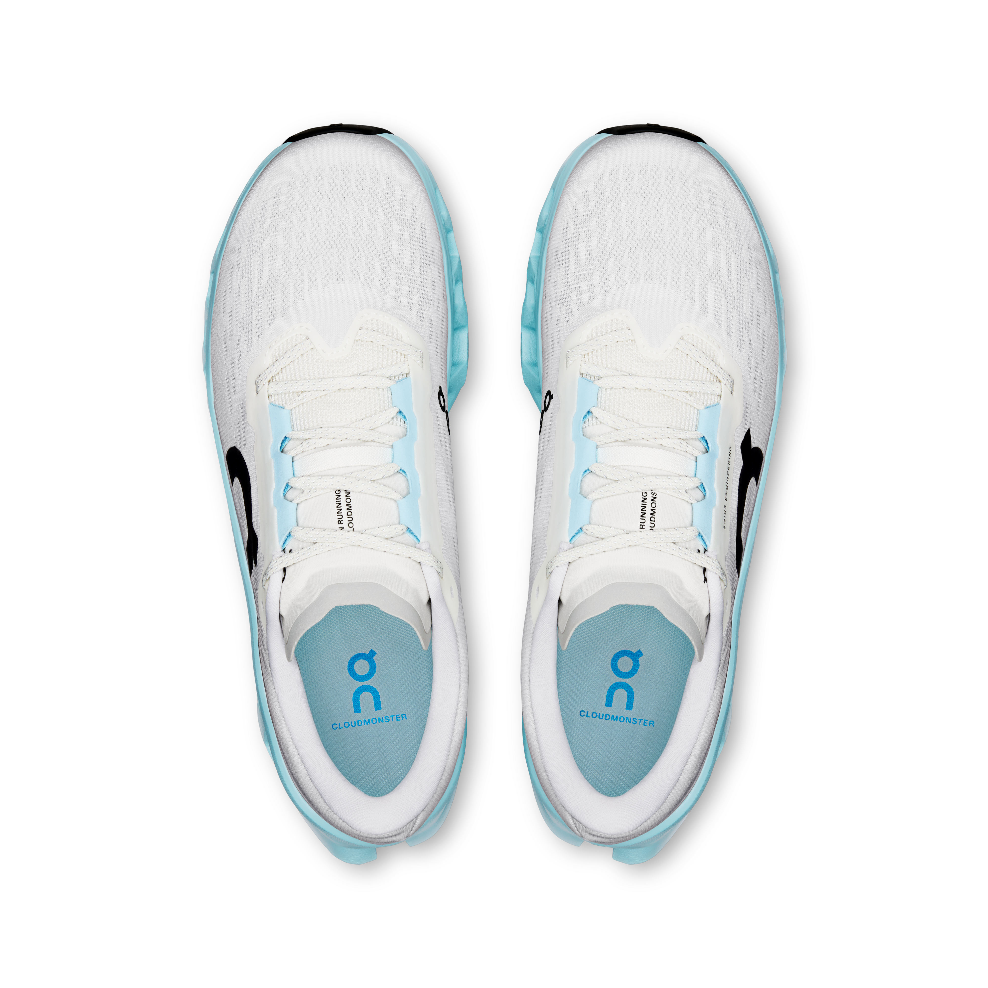 On Cloudmonster 3 Ivory & Topaz Men Road running Shoes