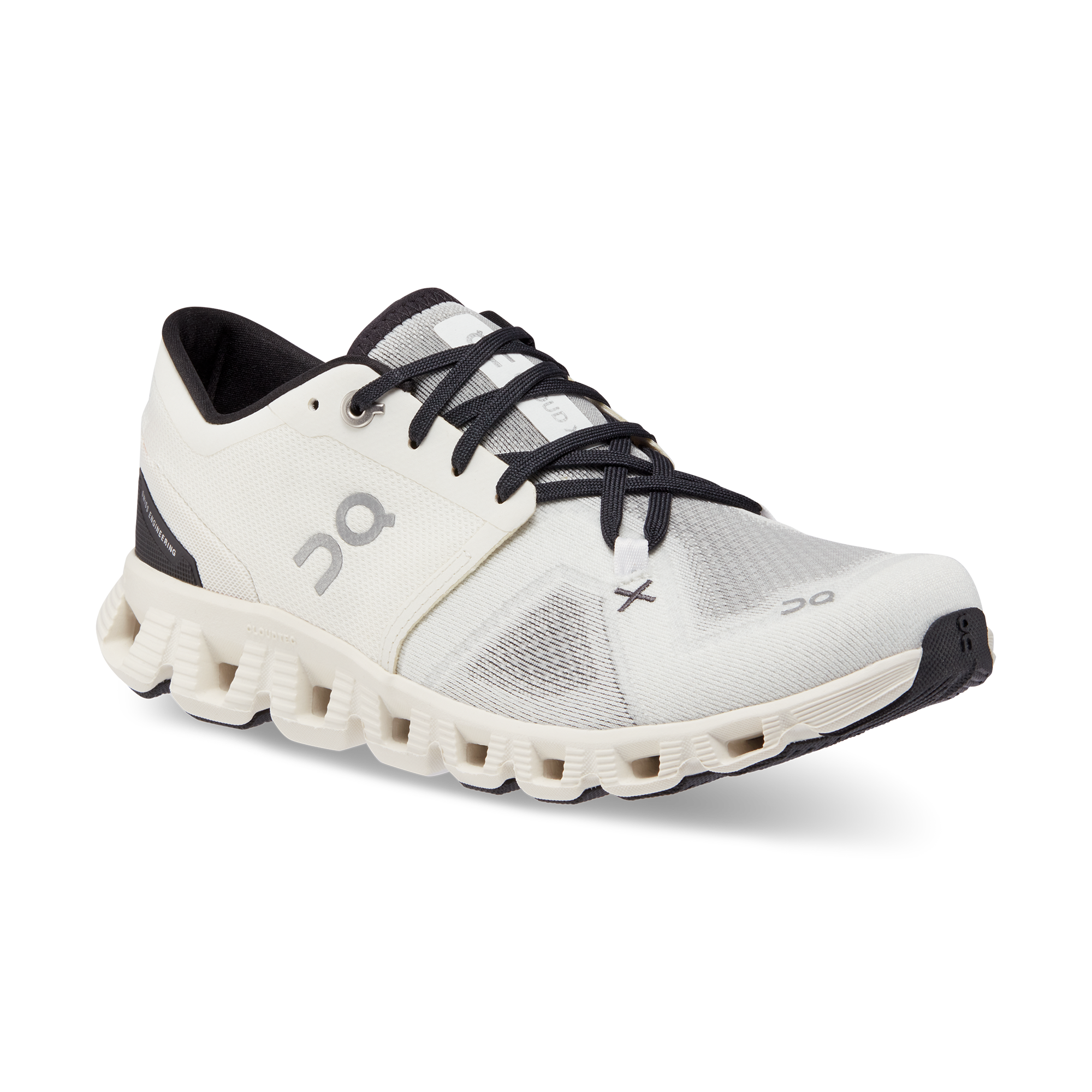 On Cloud X 3 White & Black Women Road running Shoes
