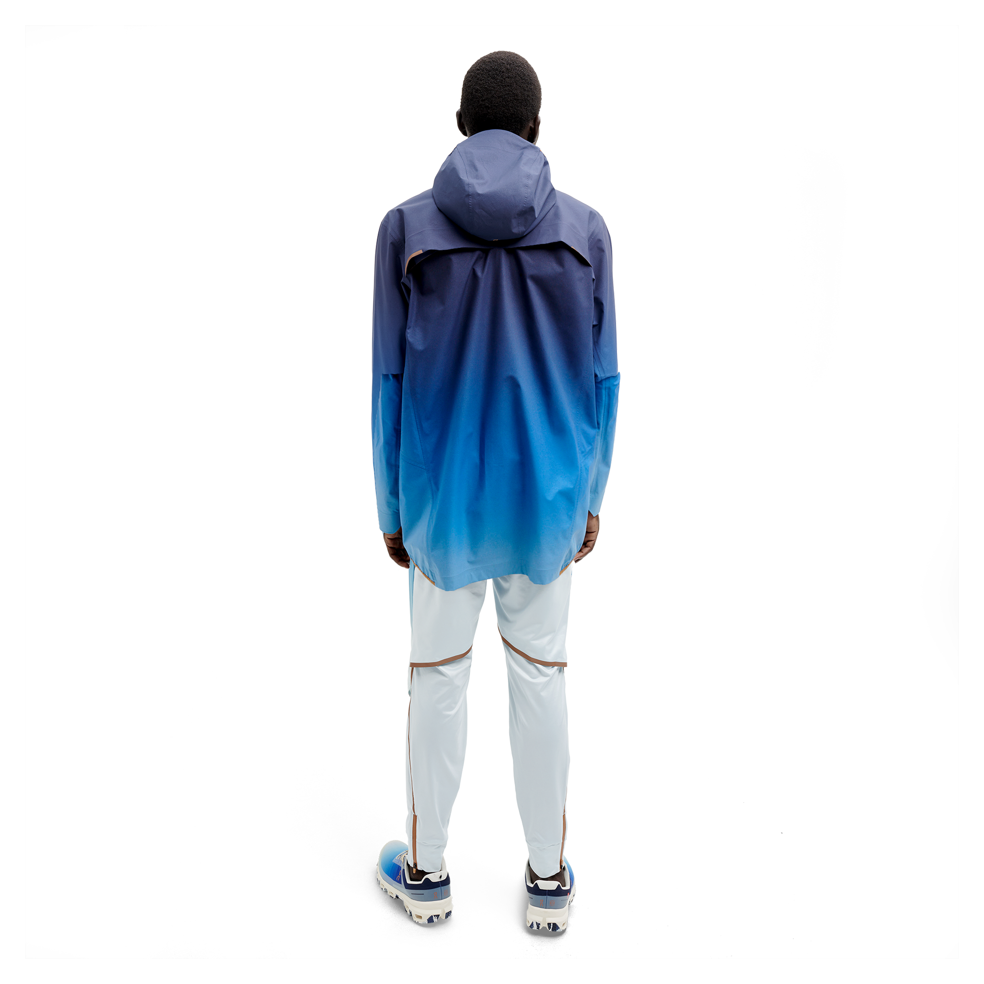 On Waterproof Anorak LOEWE Gradient Blue Men Jackets
