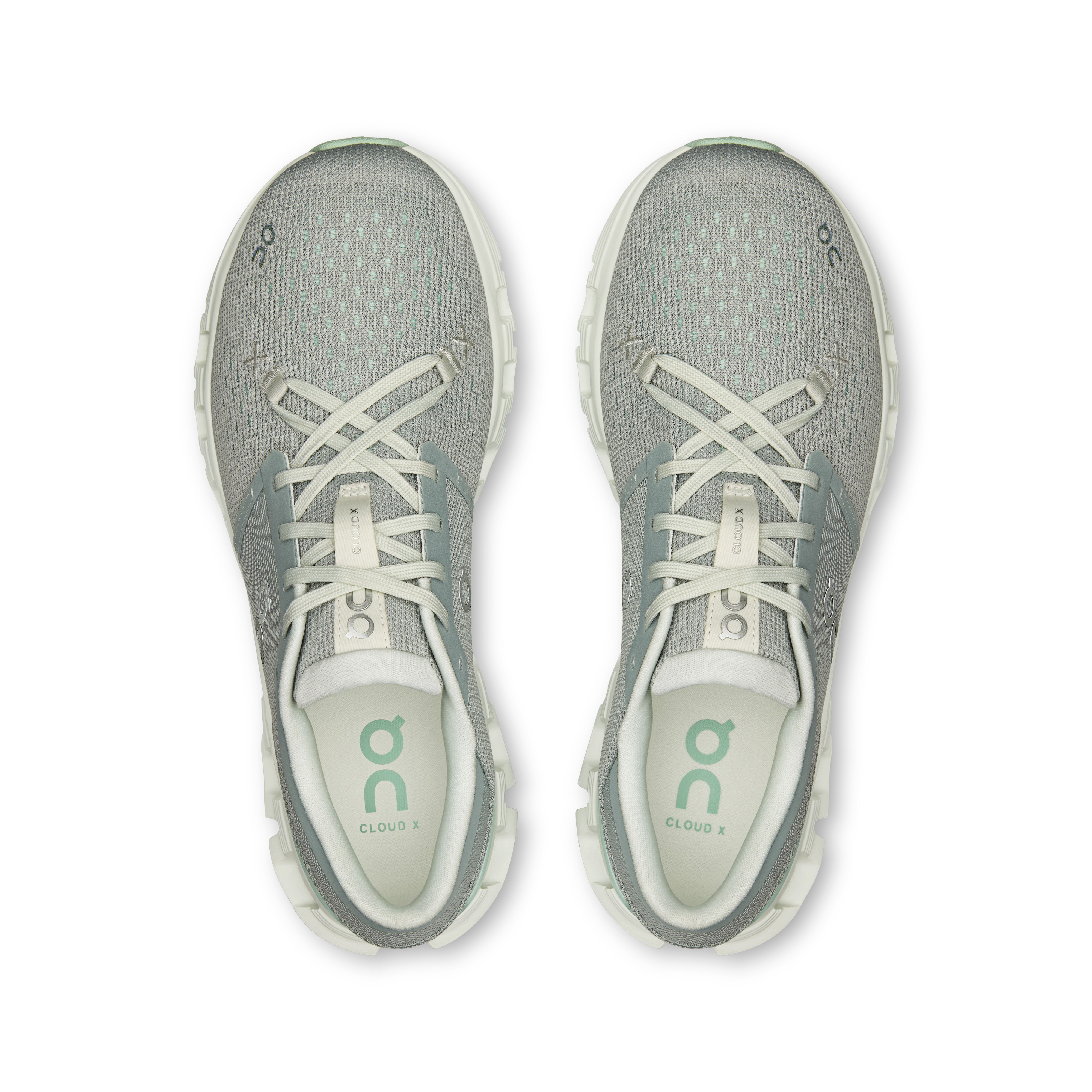 On Cloud X 4 Tin & Iceberg Women training_shoes Shoes