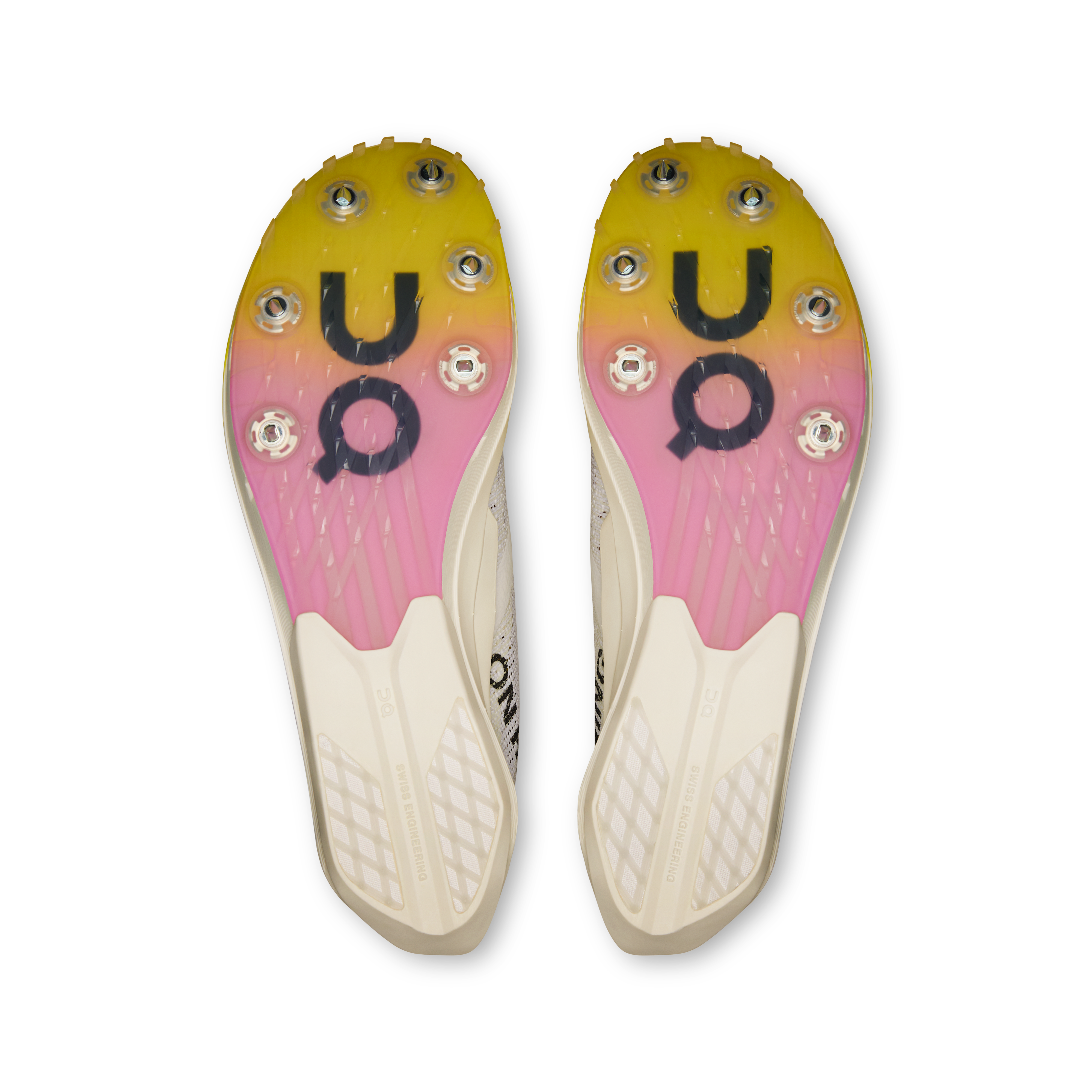On Cloudspike Citius 2 White & Raspberry Women Track Shoes