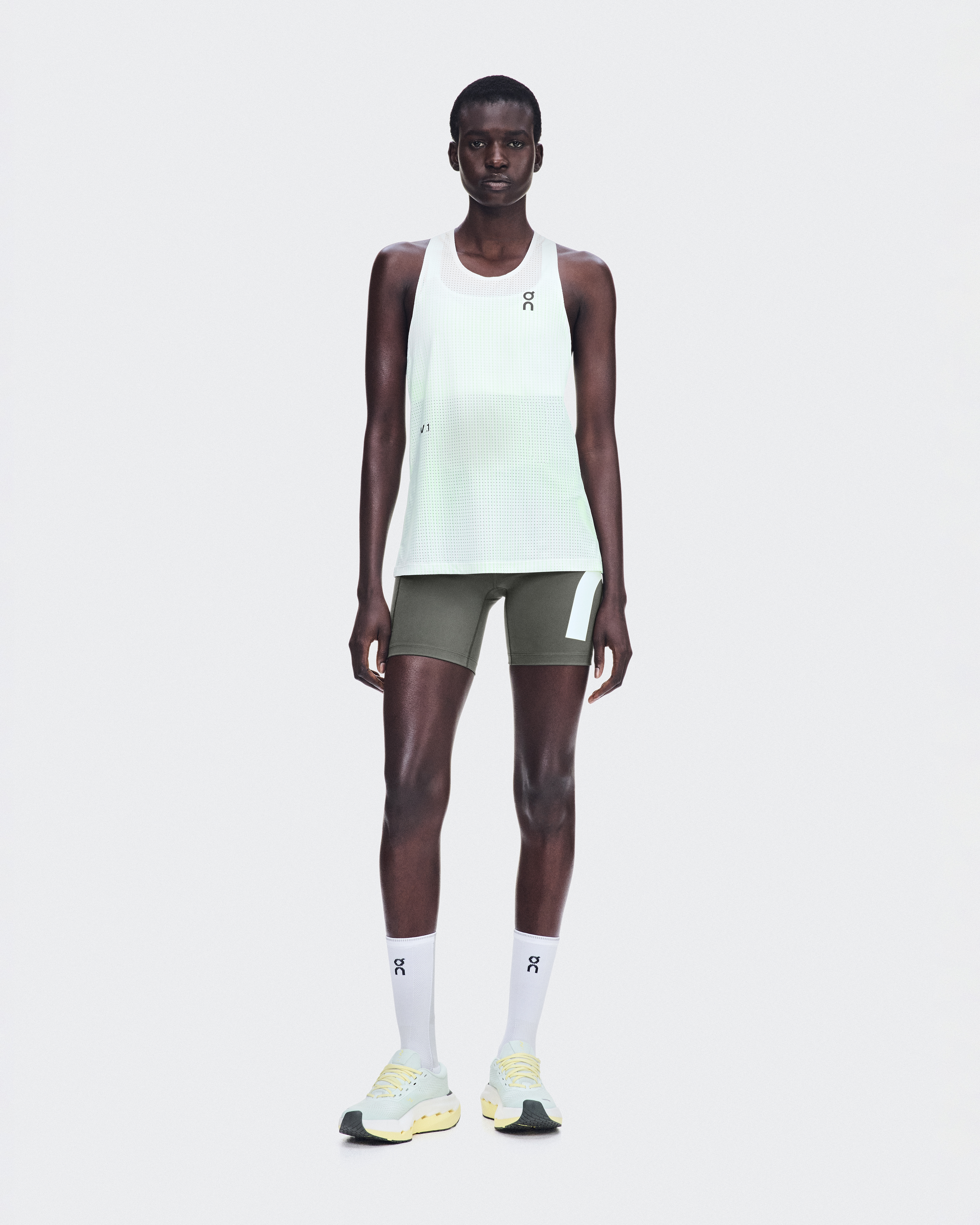 Race Singlet LN1 in Fresco