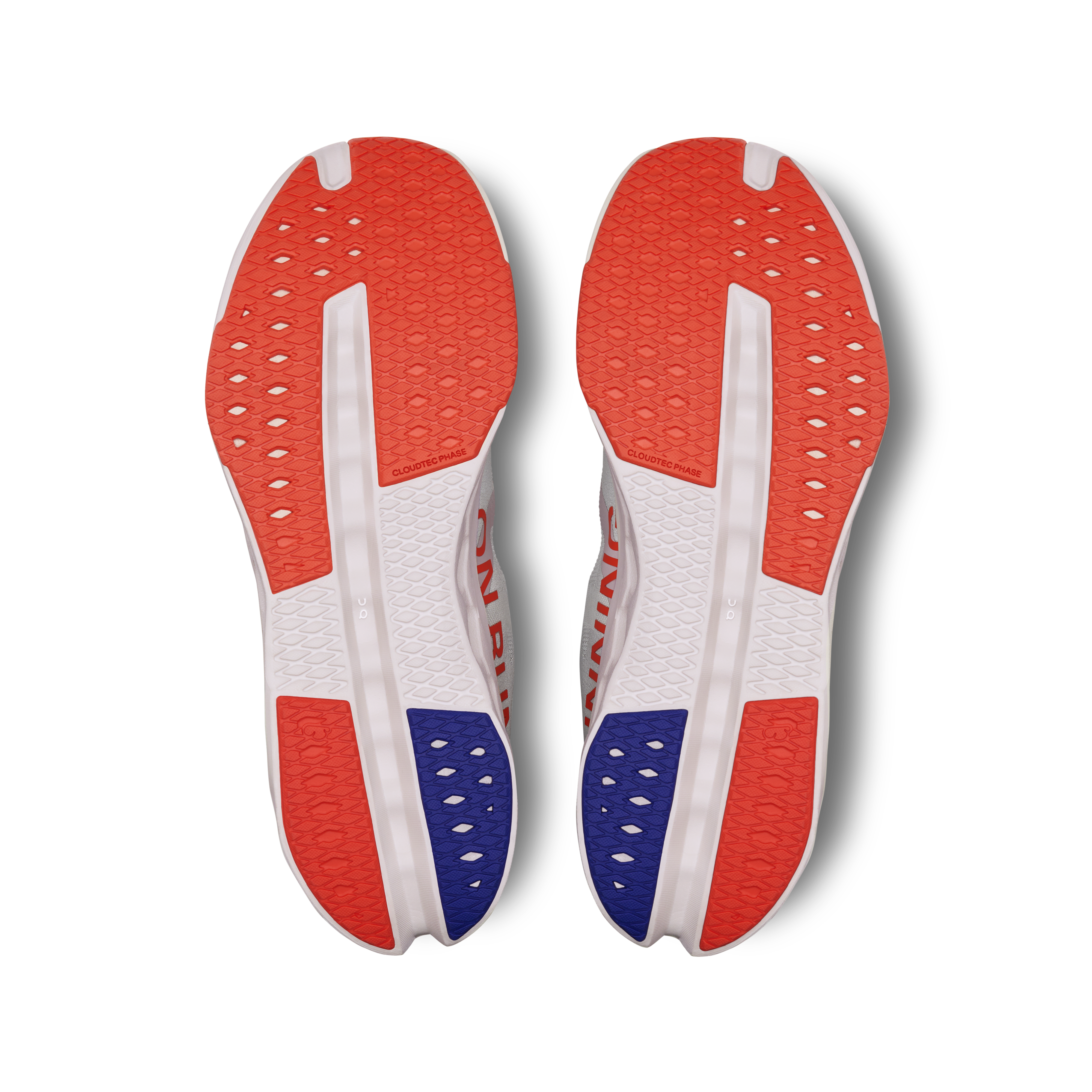 On Cloudsurfer Next White & Flame Men Road running Shoes