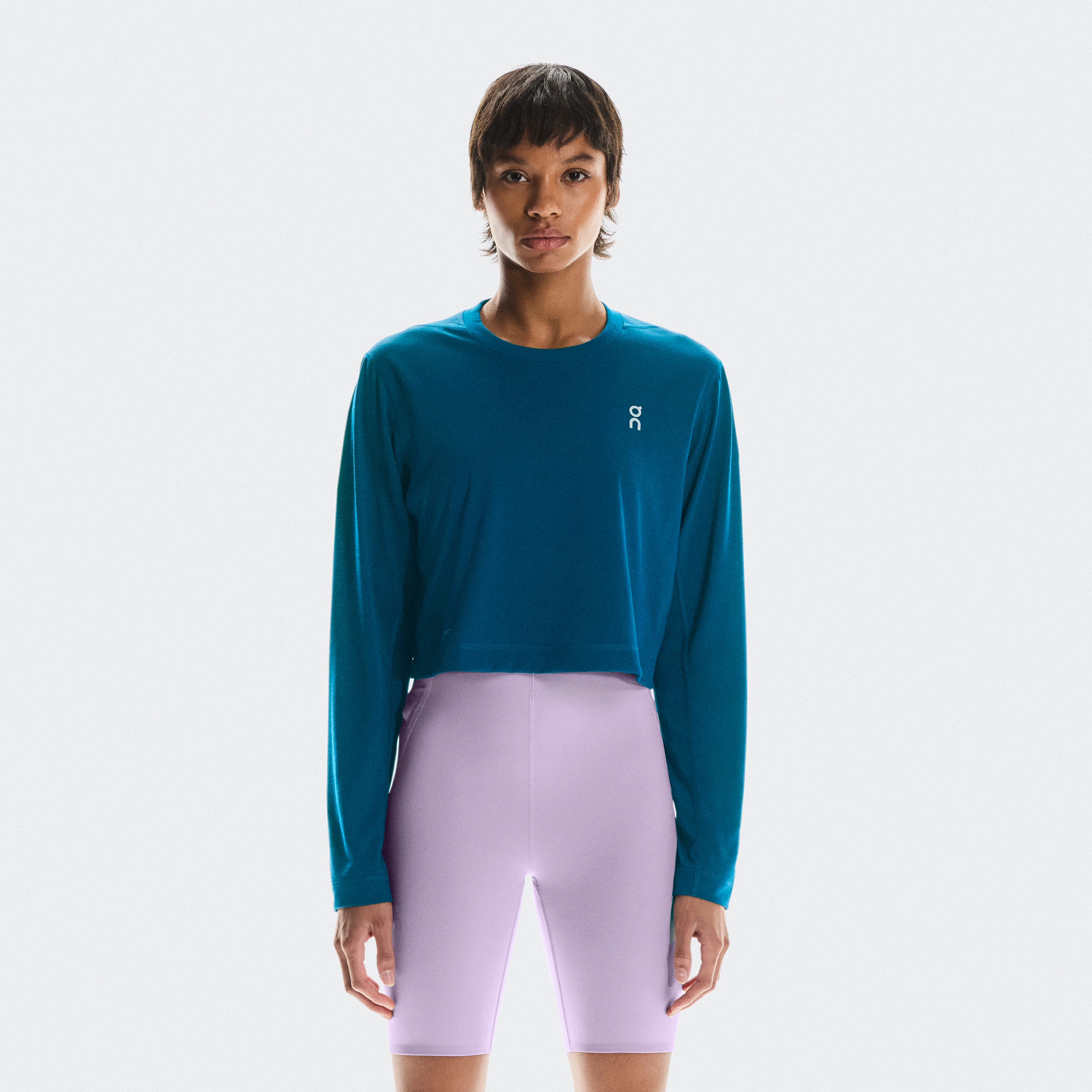 On Train Long-T Crop Tempest Women – HIIT, cross training, versatile training Tops and t-shirts