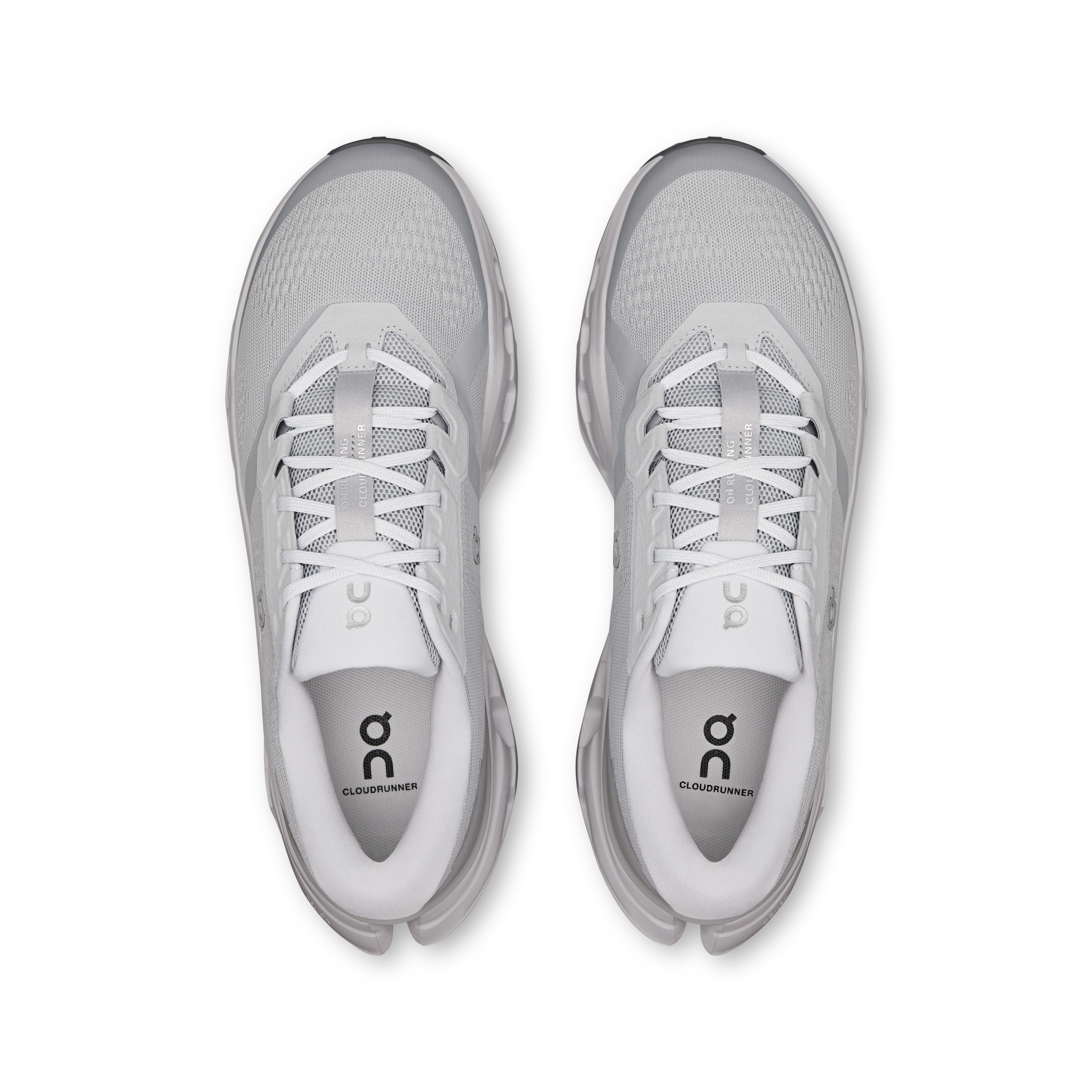 On Cloudrunner 3 Glacier & Alloy Men Road running Shoes