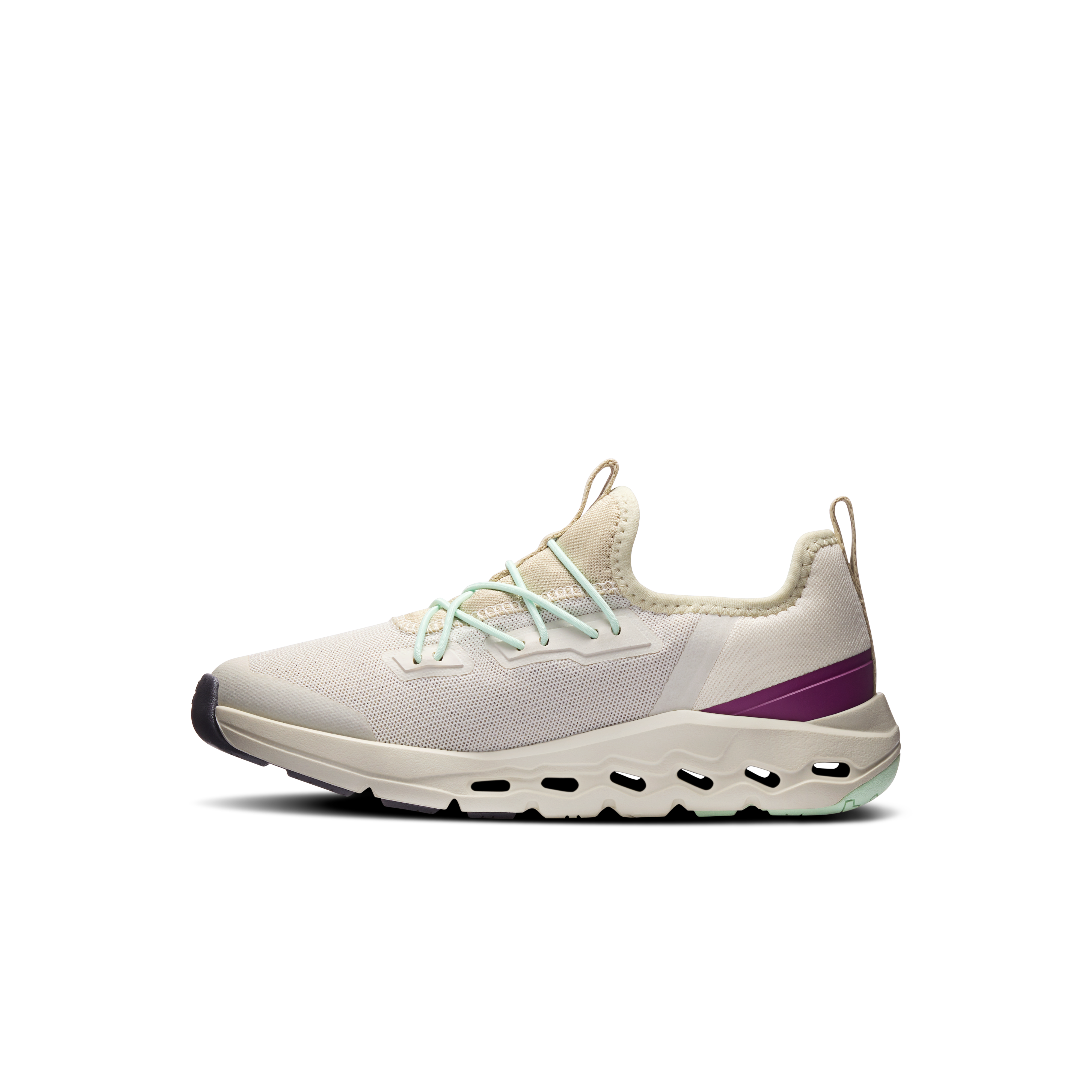 On Cloudleap Chalk & Elderberry Kids Active life Shoes