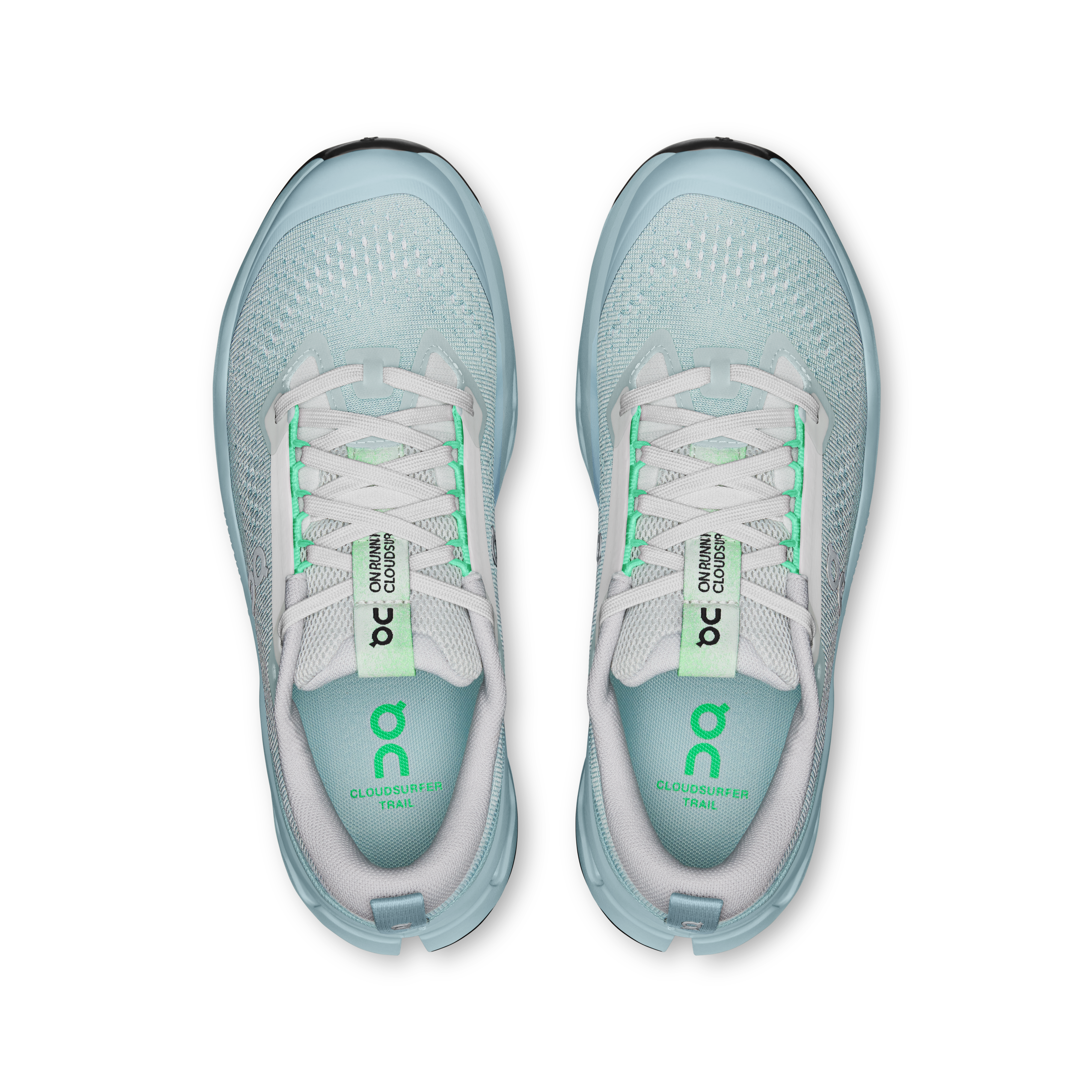 On Cloudsurfer Trail 2 Chalk & Gardenia Women Trail running Shoes