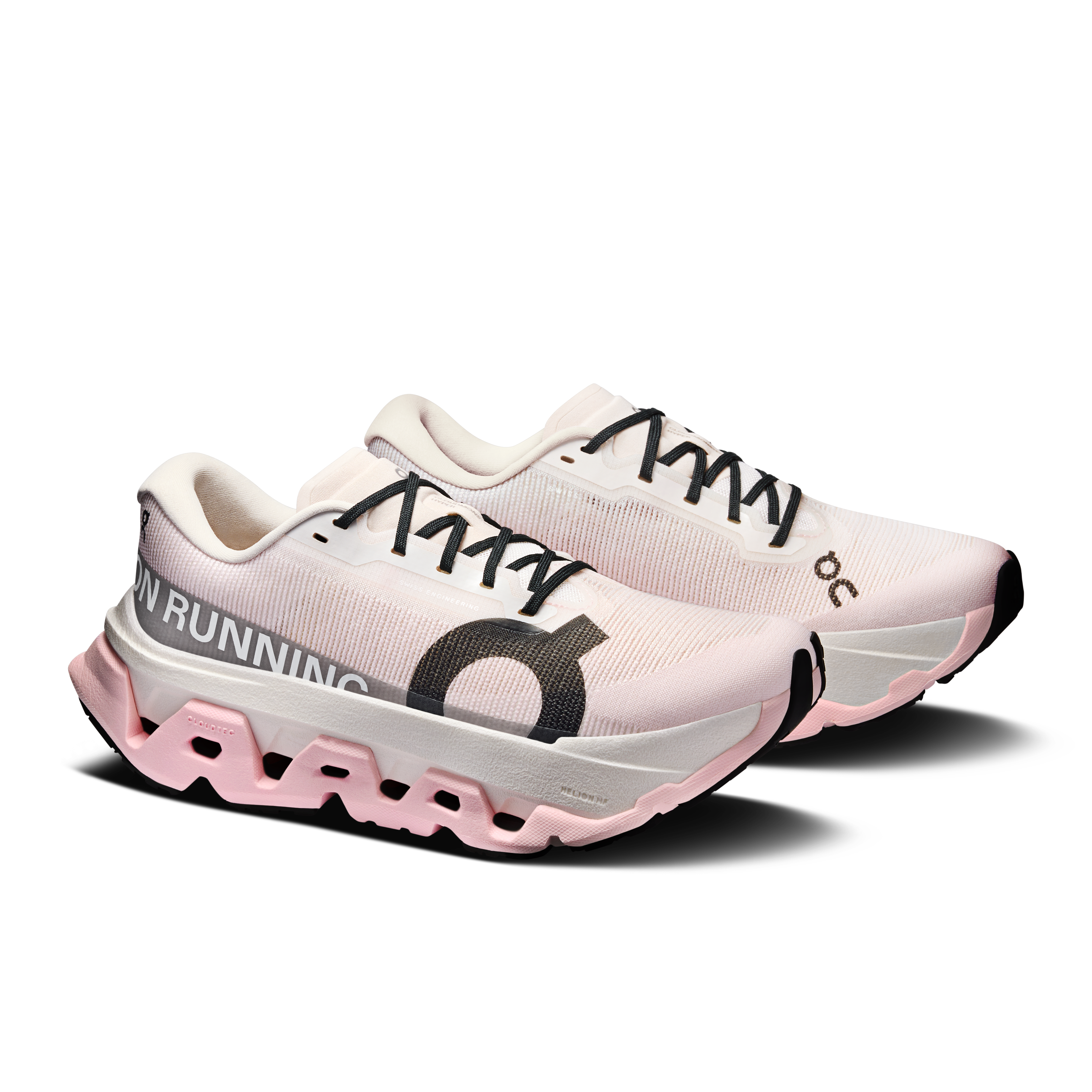 On Cloudmonster 3 Hyper Ivory & Peony Women Road running Shoes
