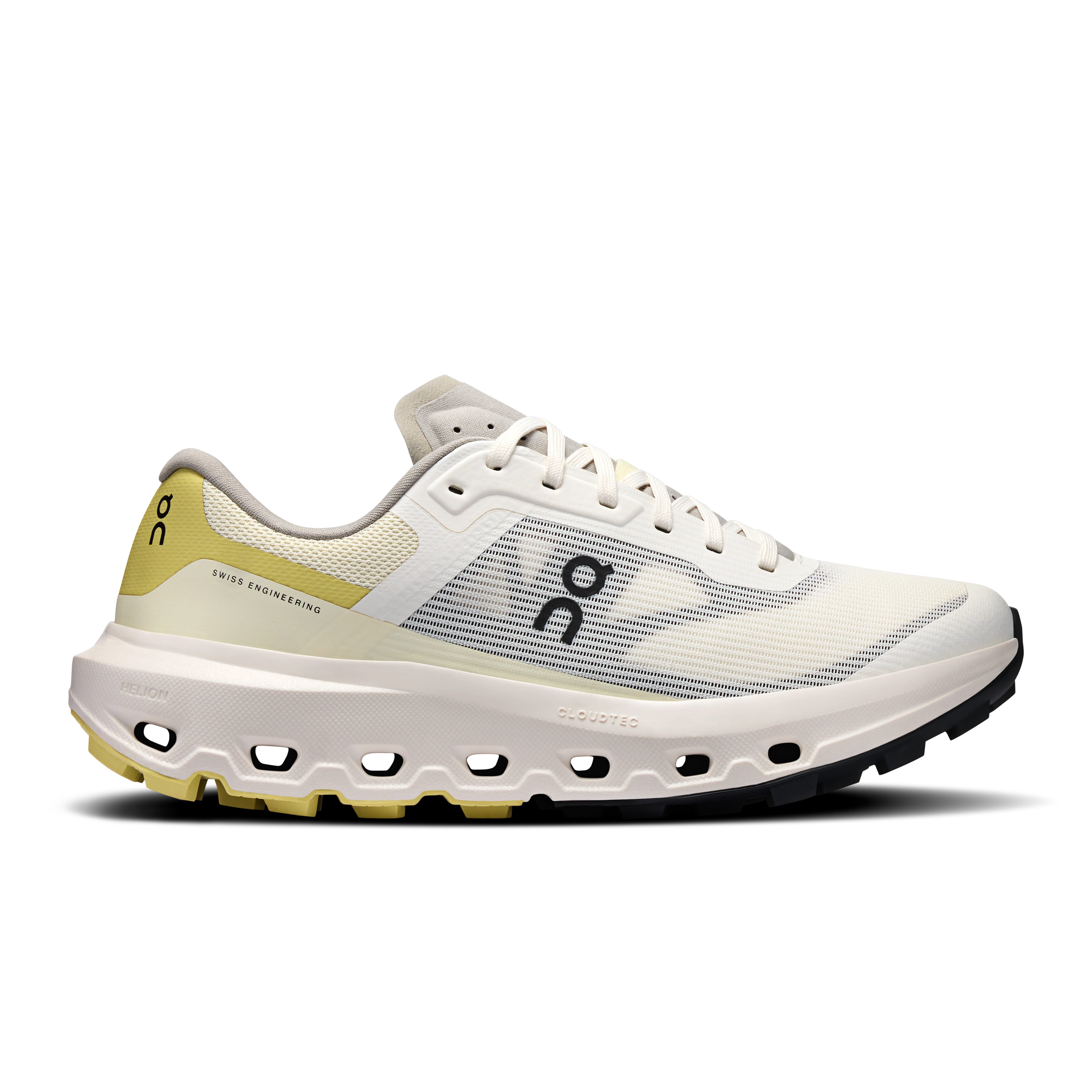On Cloudvista 3 Ivory & Acacia Women – Trail Running, Mid-distances, all terrain Shoes
