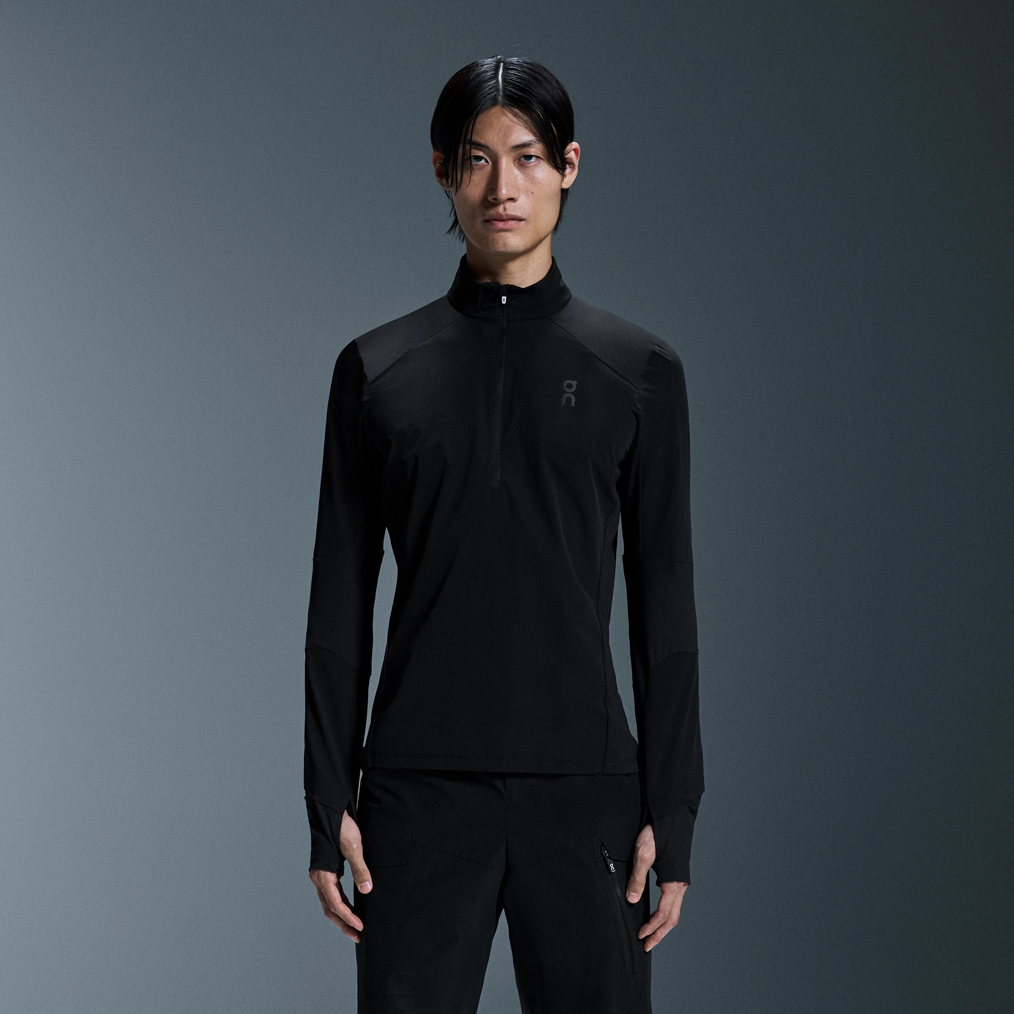 On Trail Breaker Black Men – Water-repellent, breathable, for wet weather running Hoodies and sweatshirts