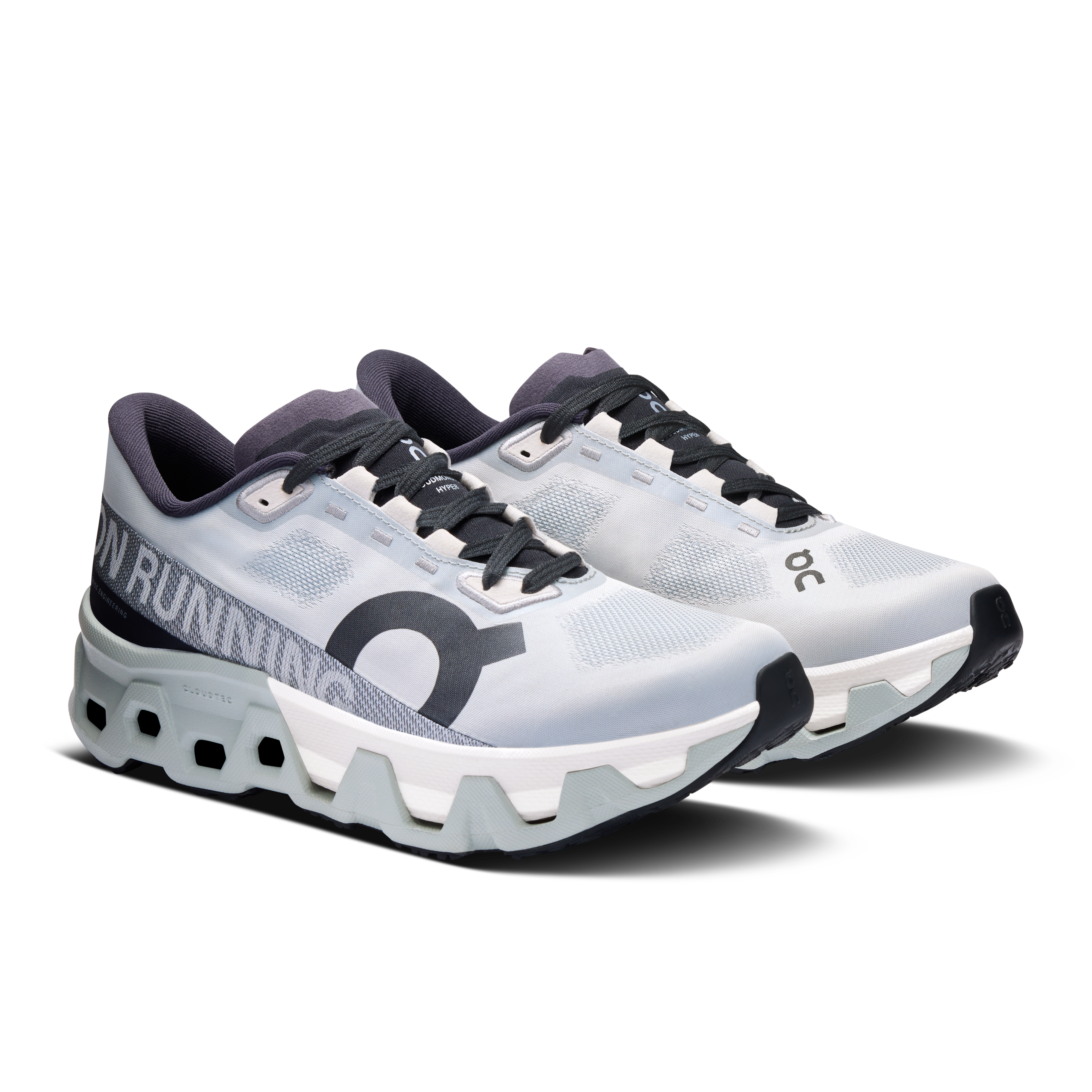 On Cloudmonster Hyper Glacier & Ivory Women Road running Shoes
