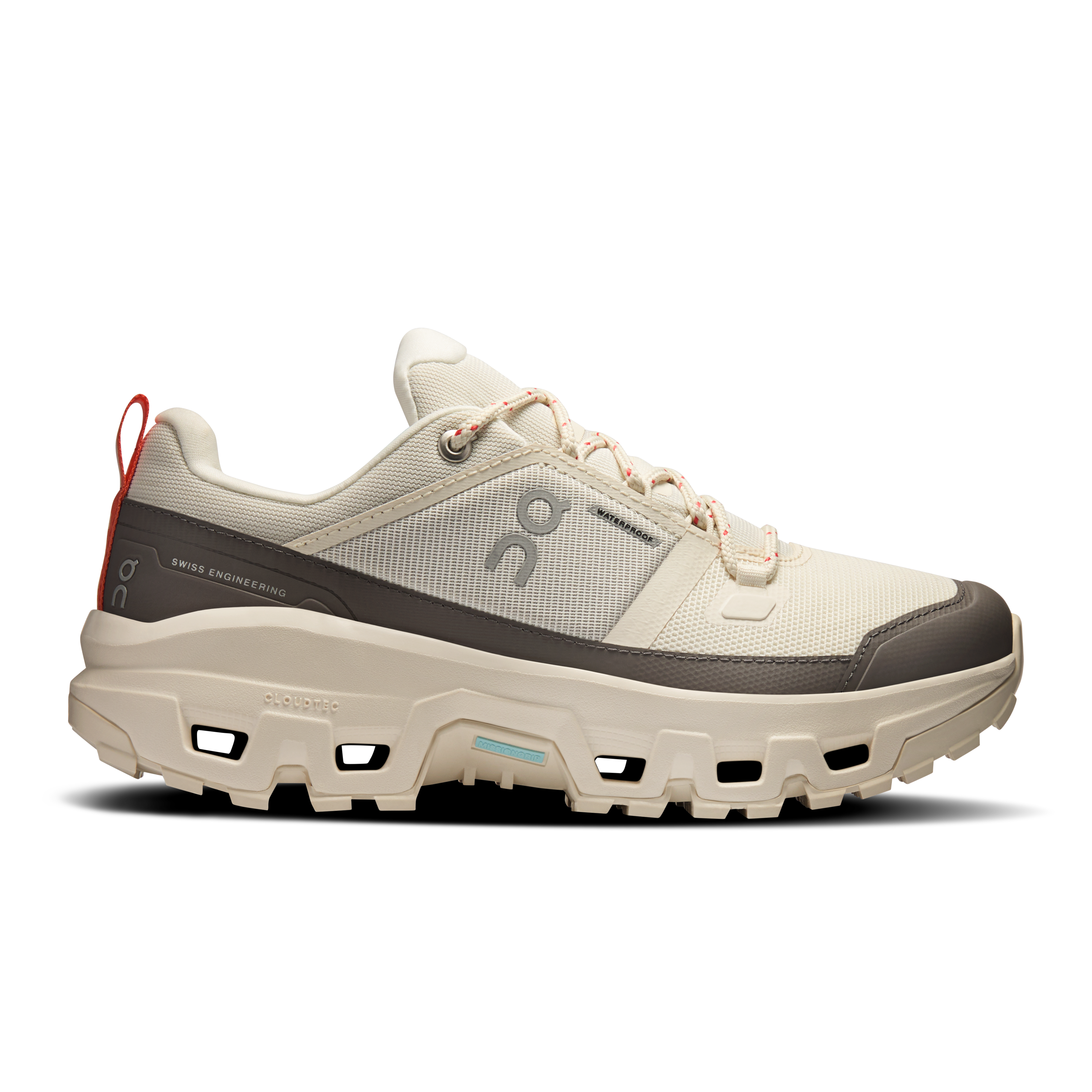 Cloudrock Low Waterproof Hiking Shoe in Ivory/Ivory