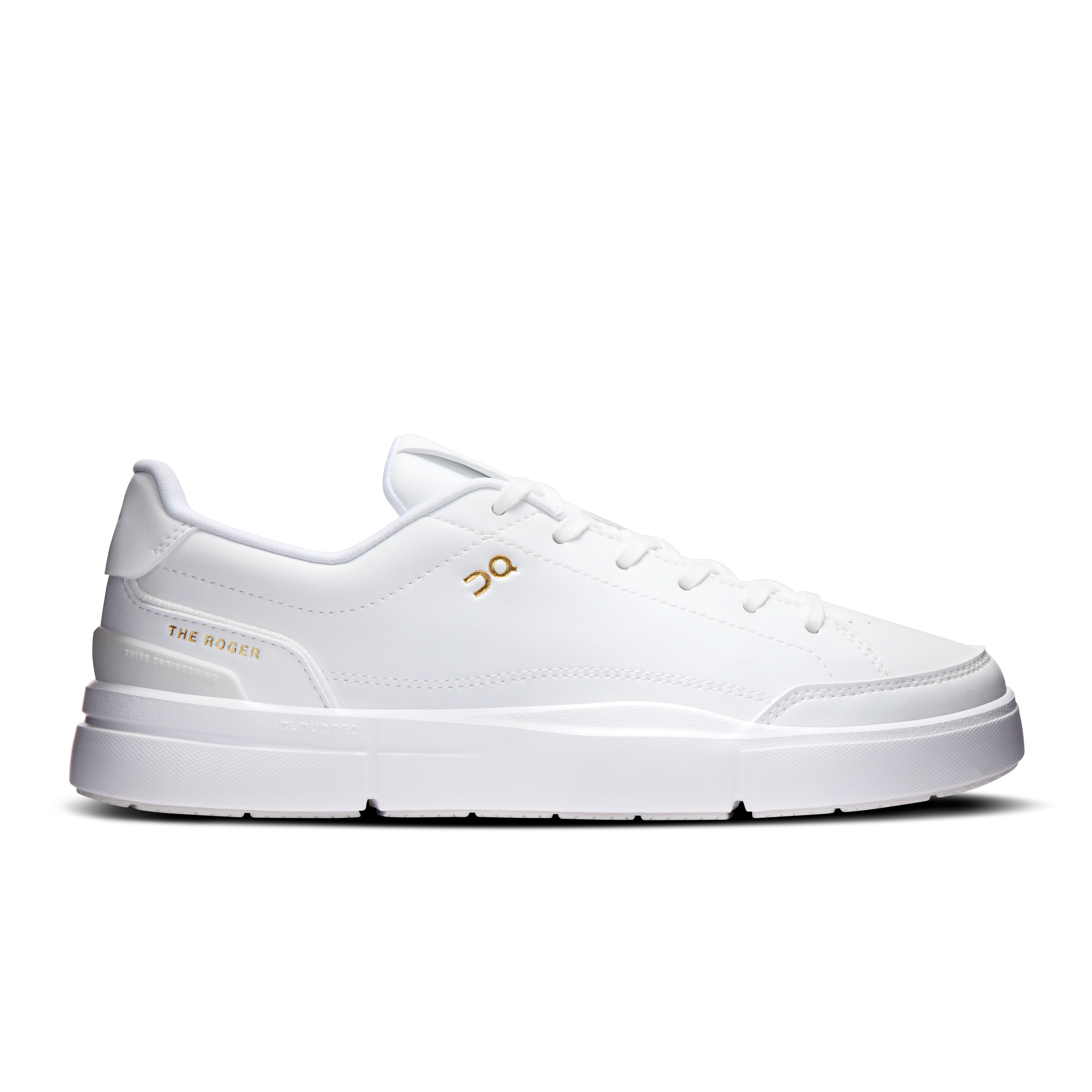 THE ROGER Centre Court Lifestyle Shoe in White/White