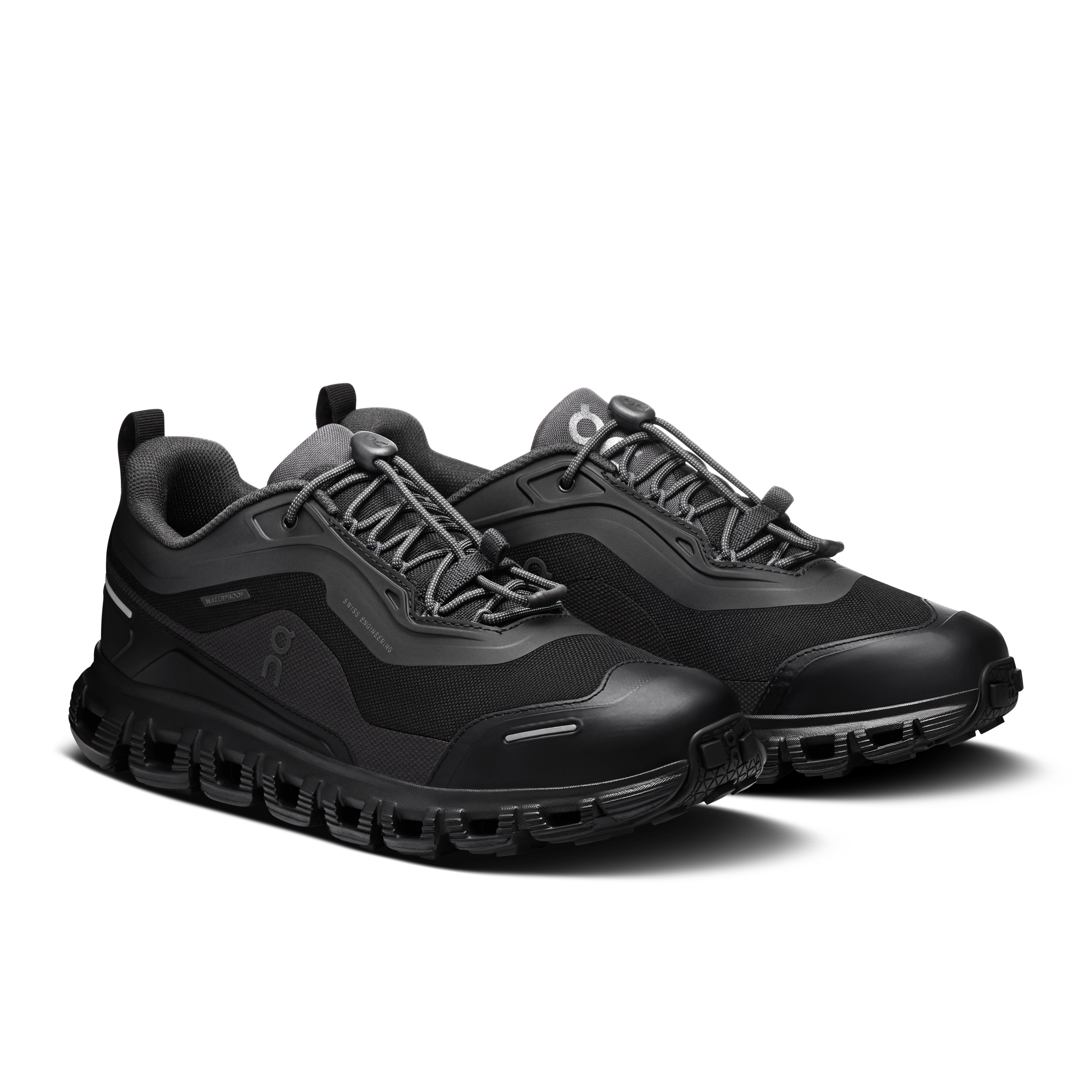 On Cloud 6 Geo Waterproof Black & Black Women Active life Shoes