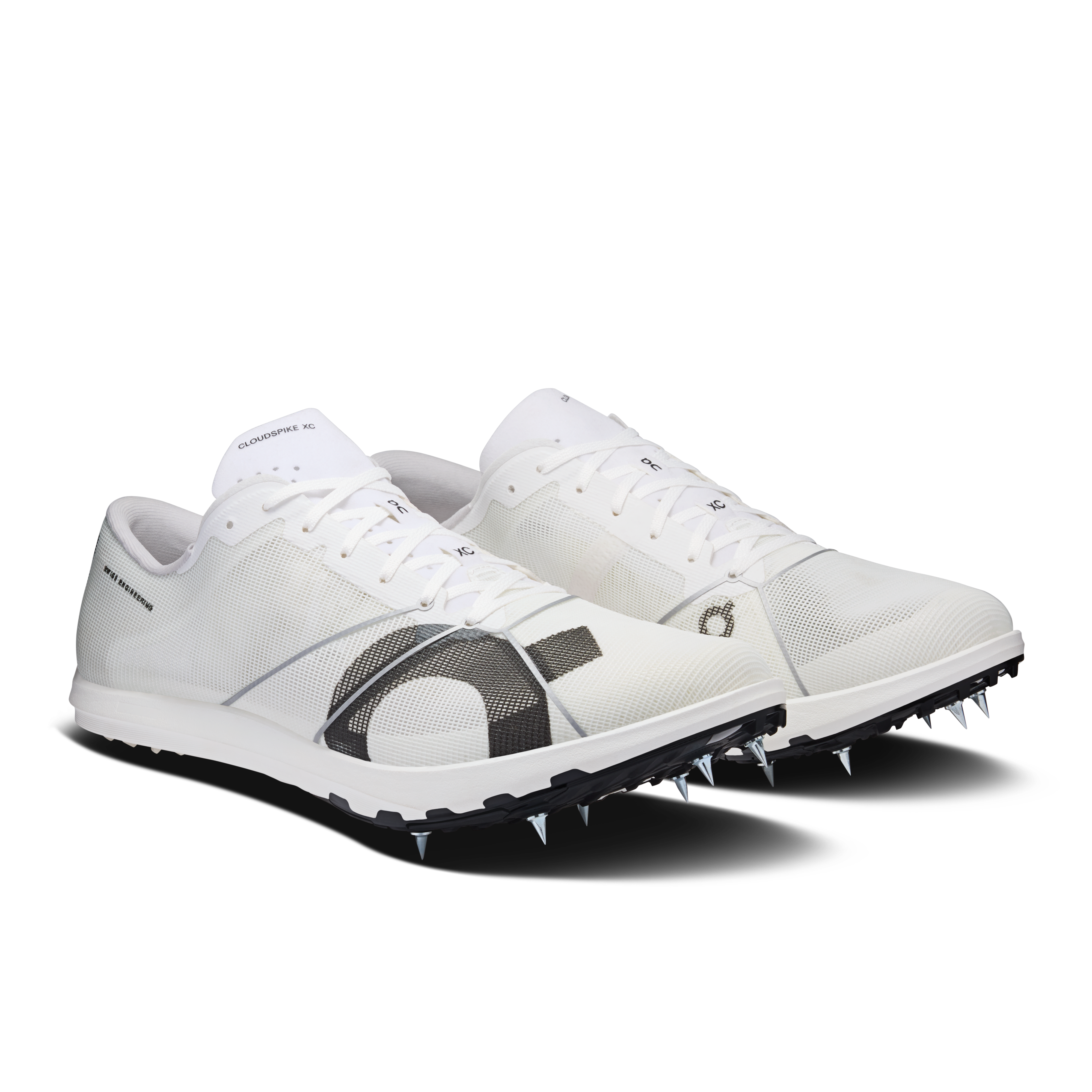 On Cloudspike XC White & Black Men Track Shoes