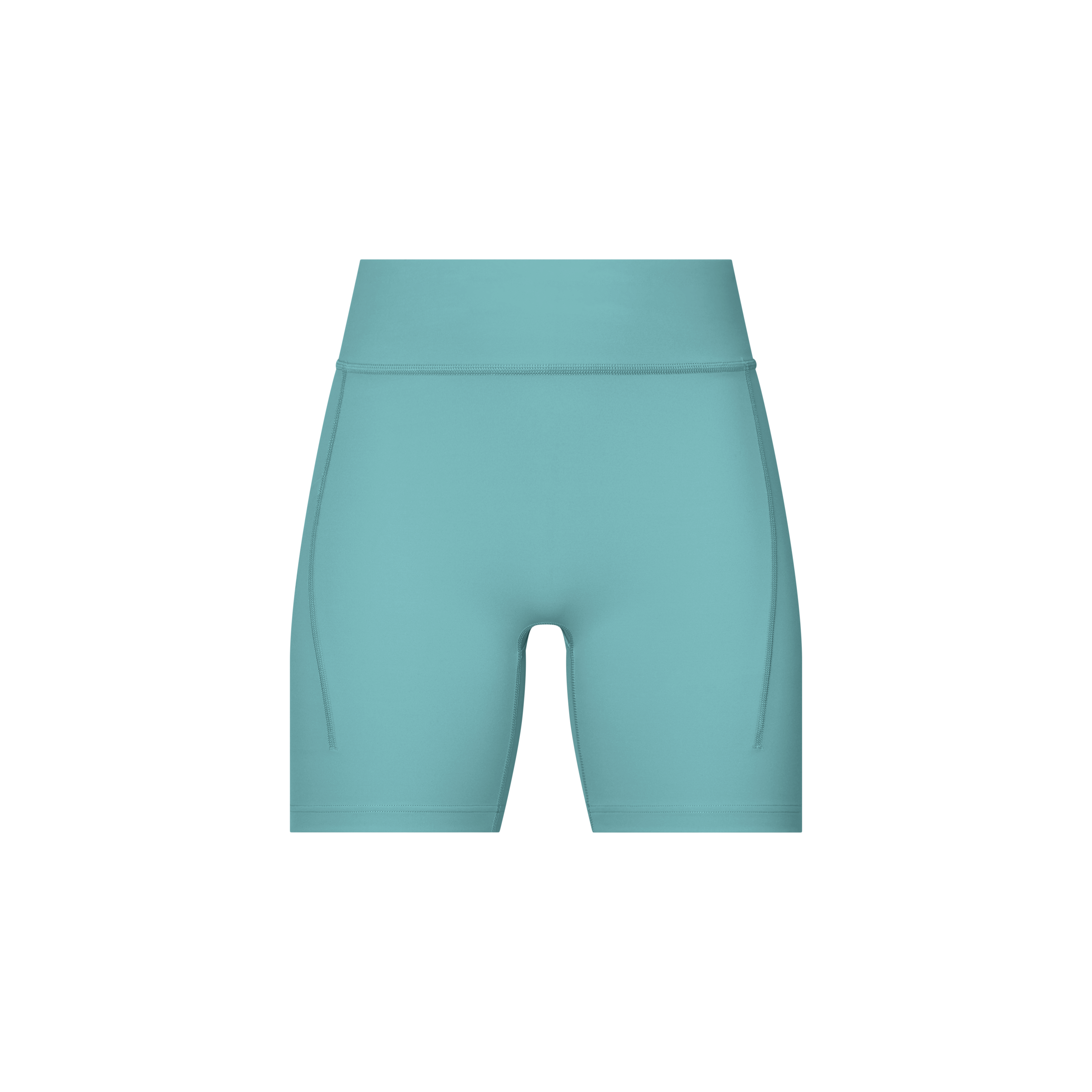 Performance Tights Short in Aquamarine