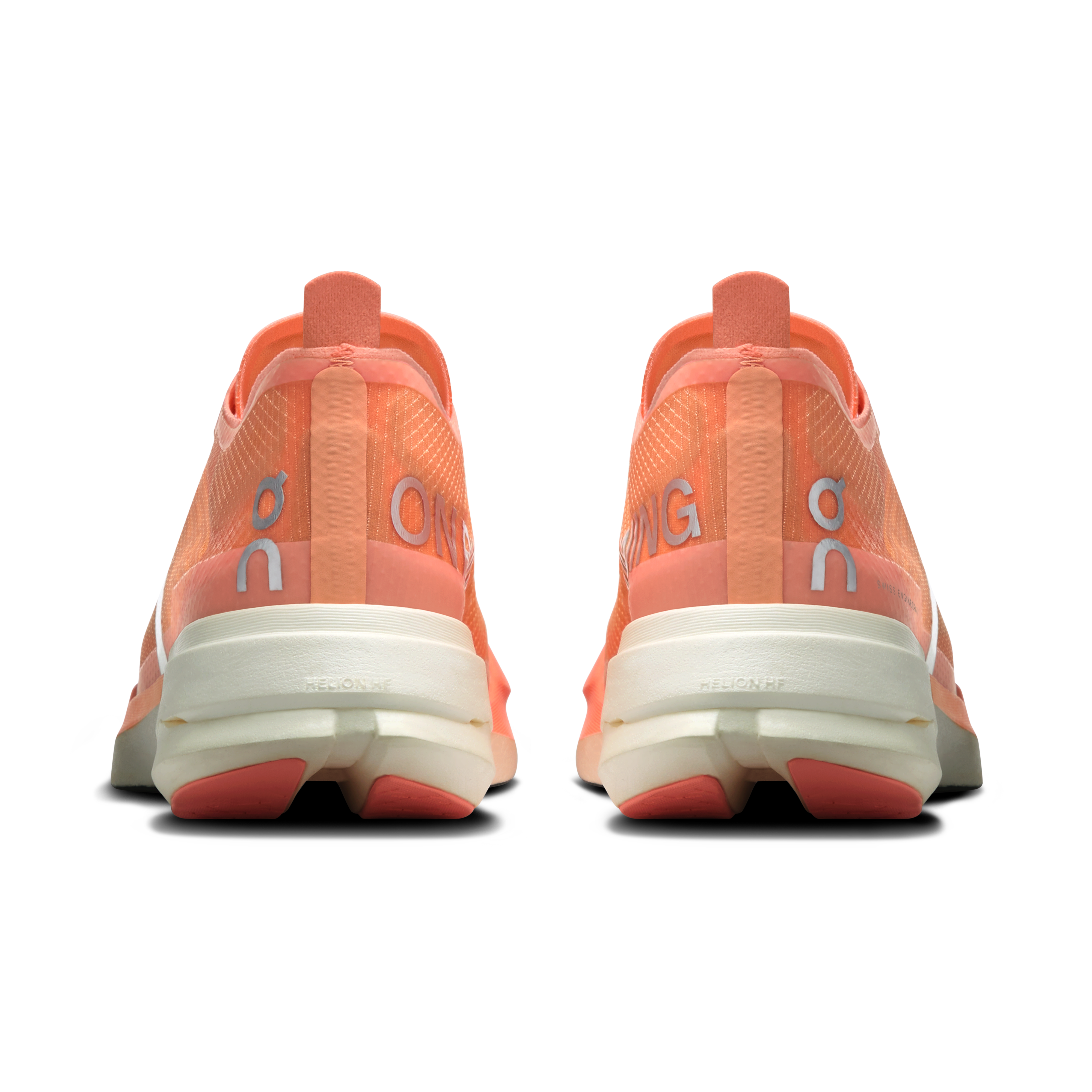On Cloudboom Strike Sunstone & White Women Road running Shoes
