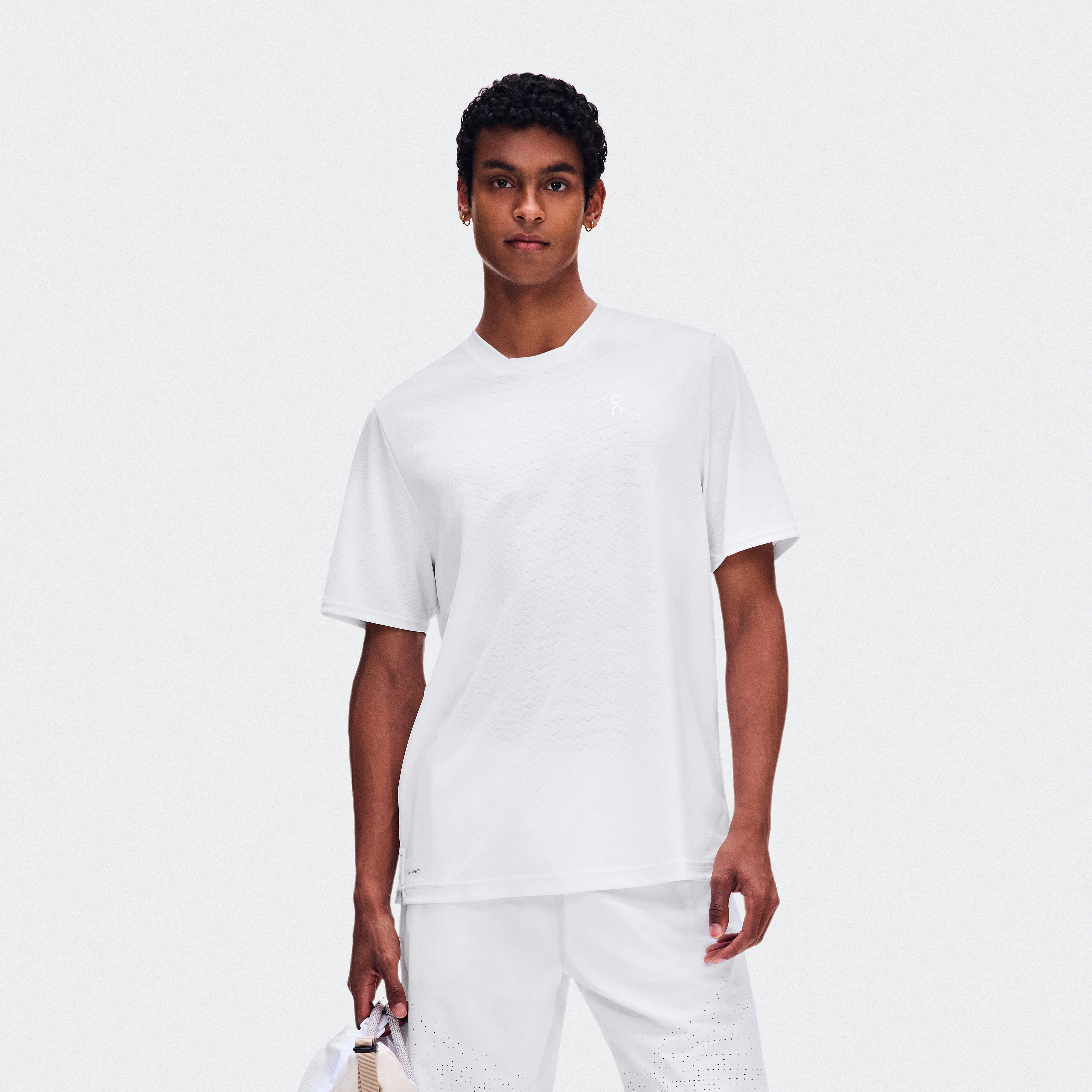 On Court-T Edit LDN White Men – Tennis, racket sports Tops and t-shirts