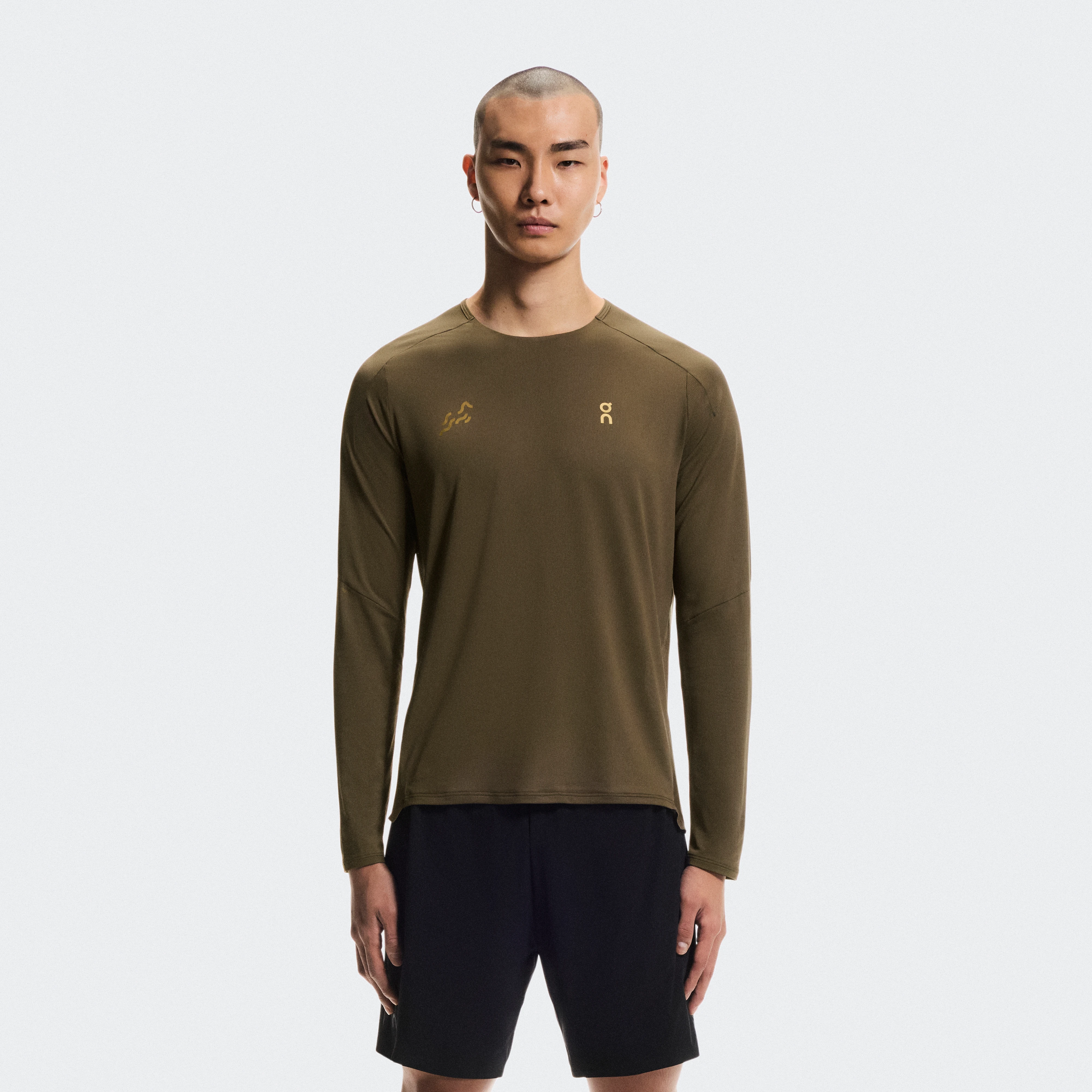 On Performance Long-T Year of the Horse Grizzly Men – Running Tops and t-shirts