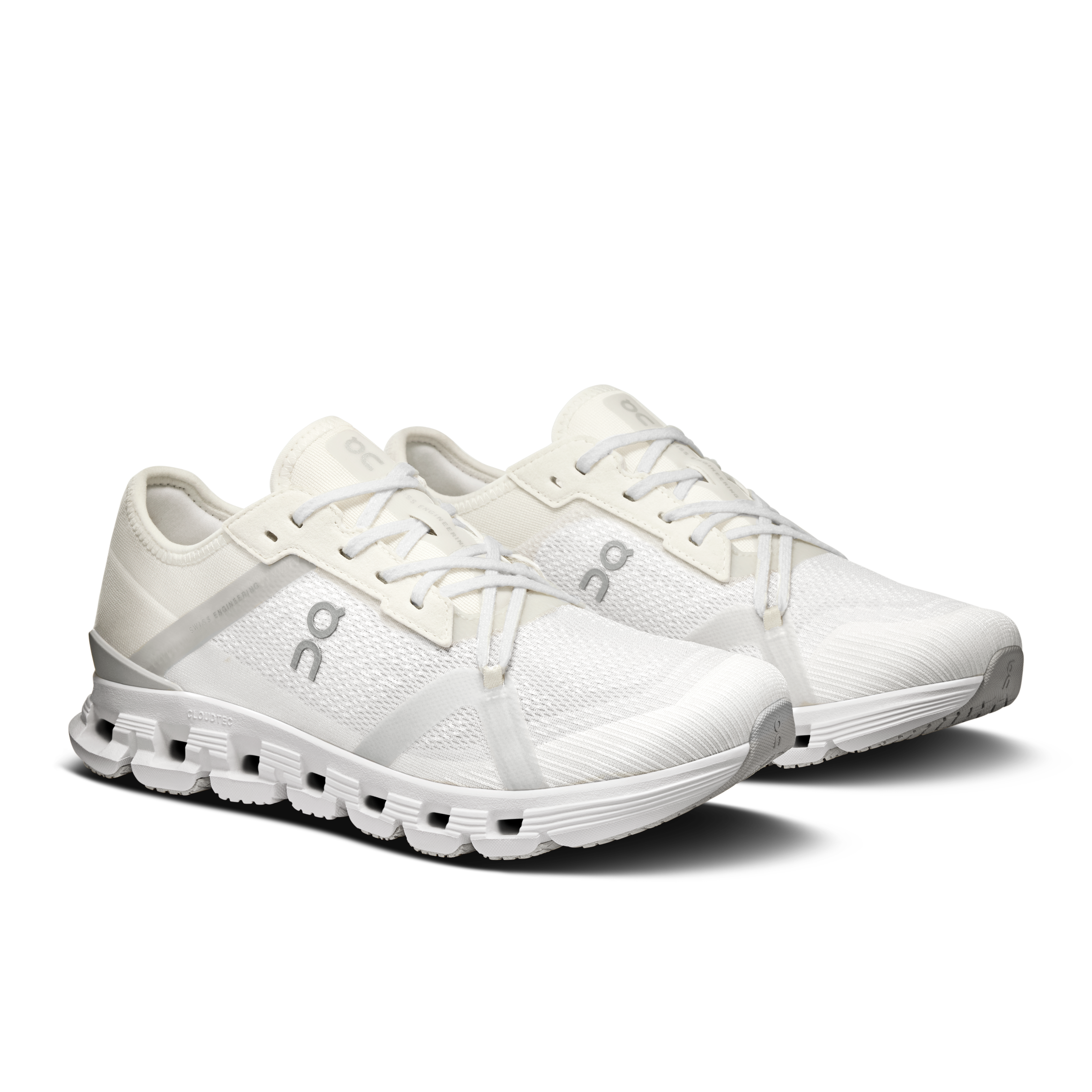 On Cloud X 4 AD White & Wolf Women training_shoes Shoes